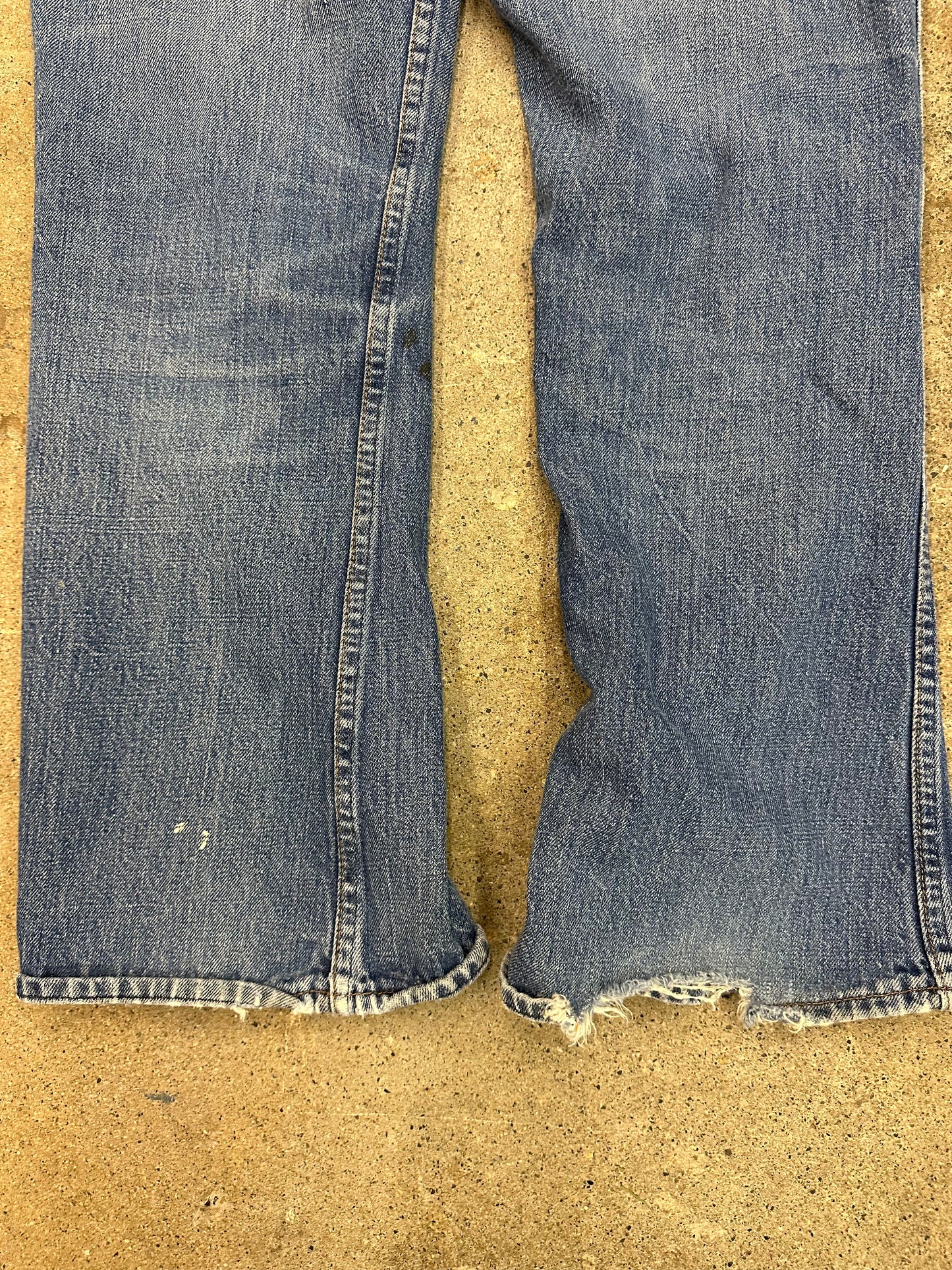 70s Blue Midwash Jeans - 34