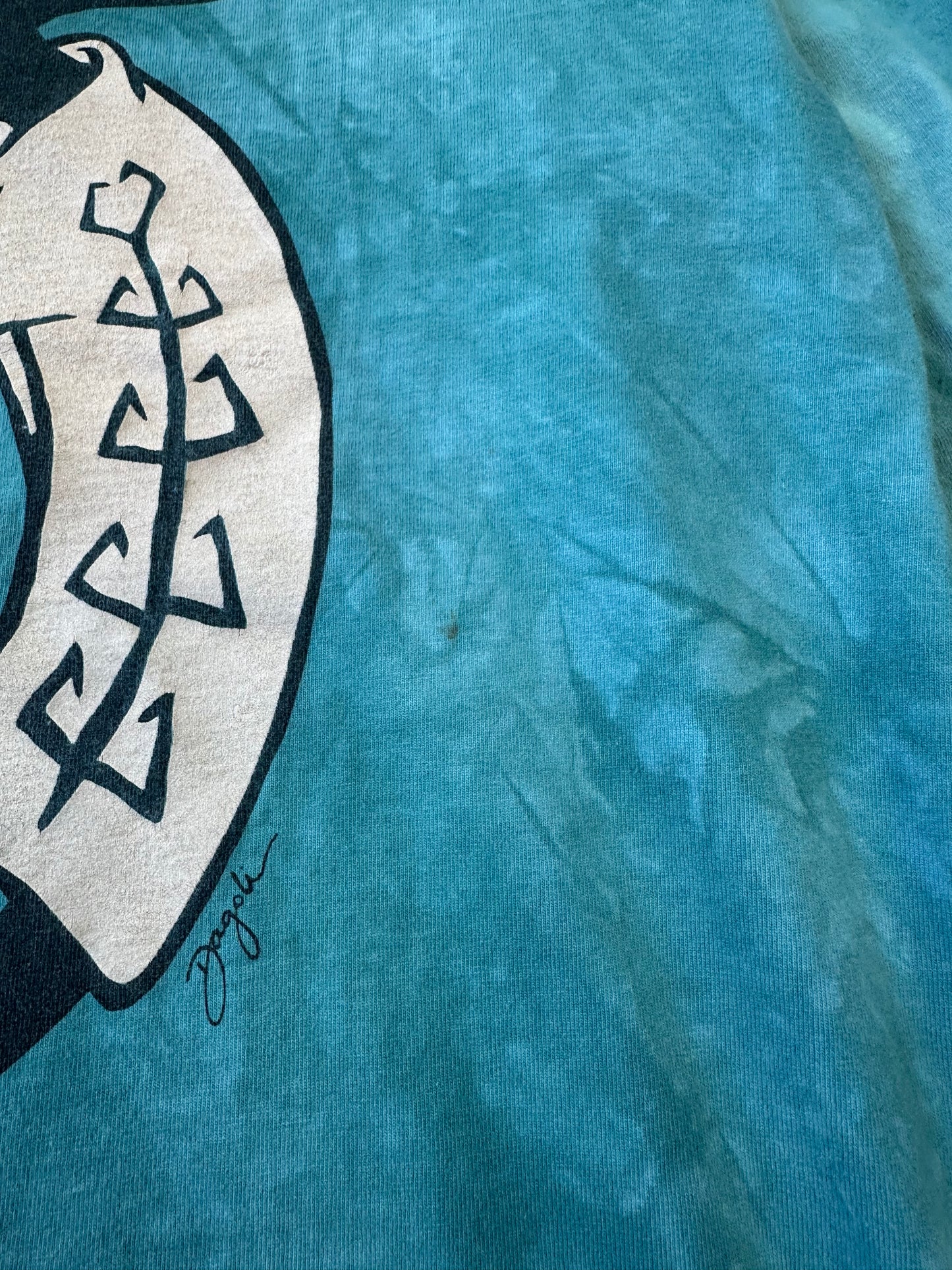 90s Dagoli Soul Mate Art Long Sleeve T-shirt - XL