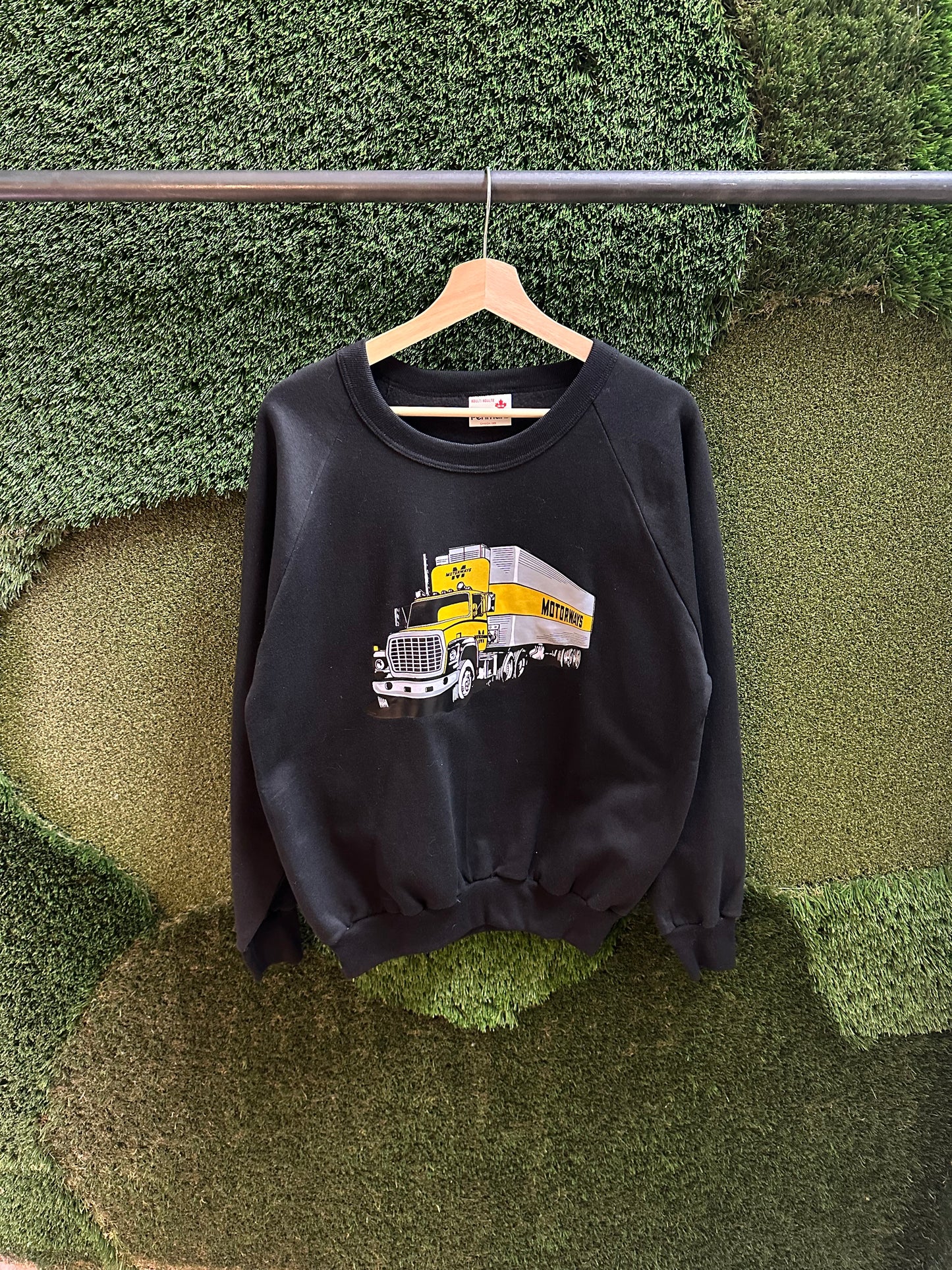 80s Motorways Trucker Crewneck - M