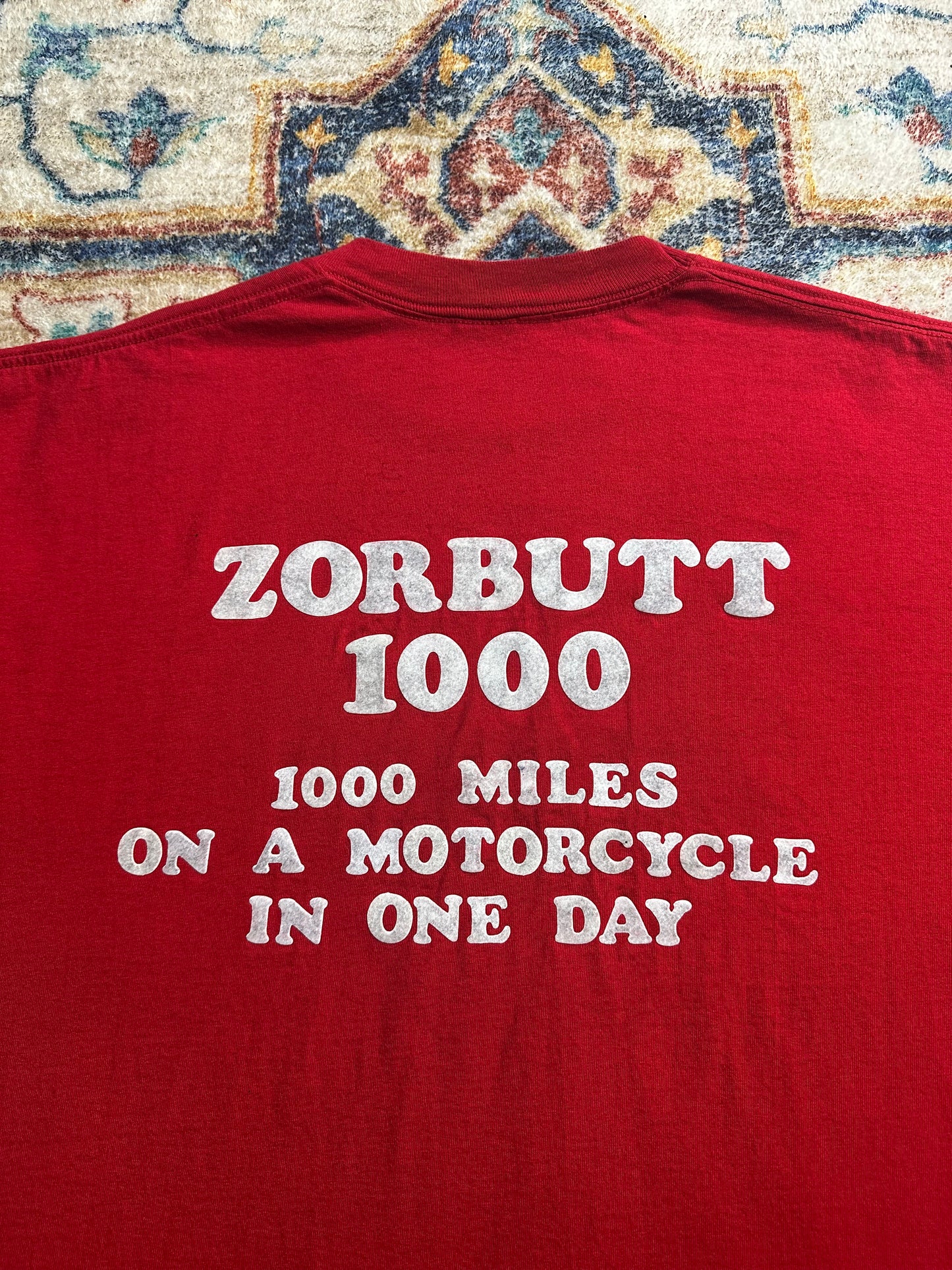 80s Thousand Milers Biker T-shirt - XL