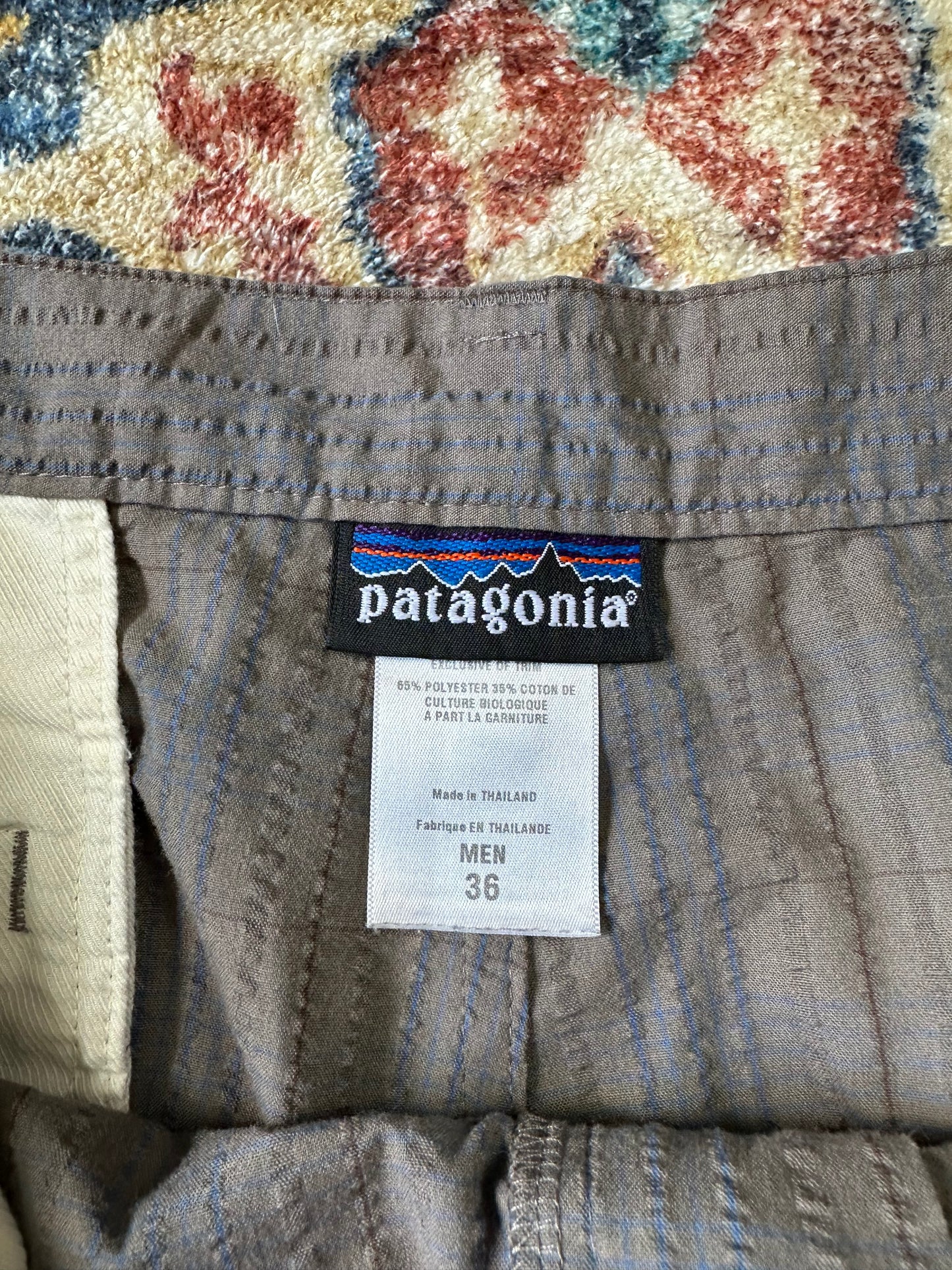 Patagonia Textured Striped Shorts - 38