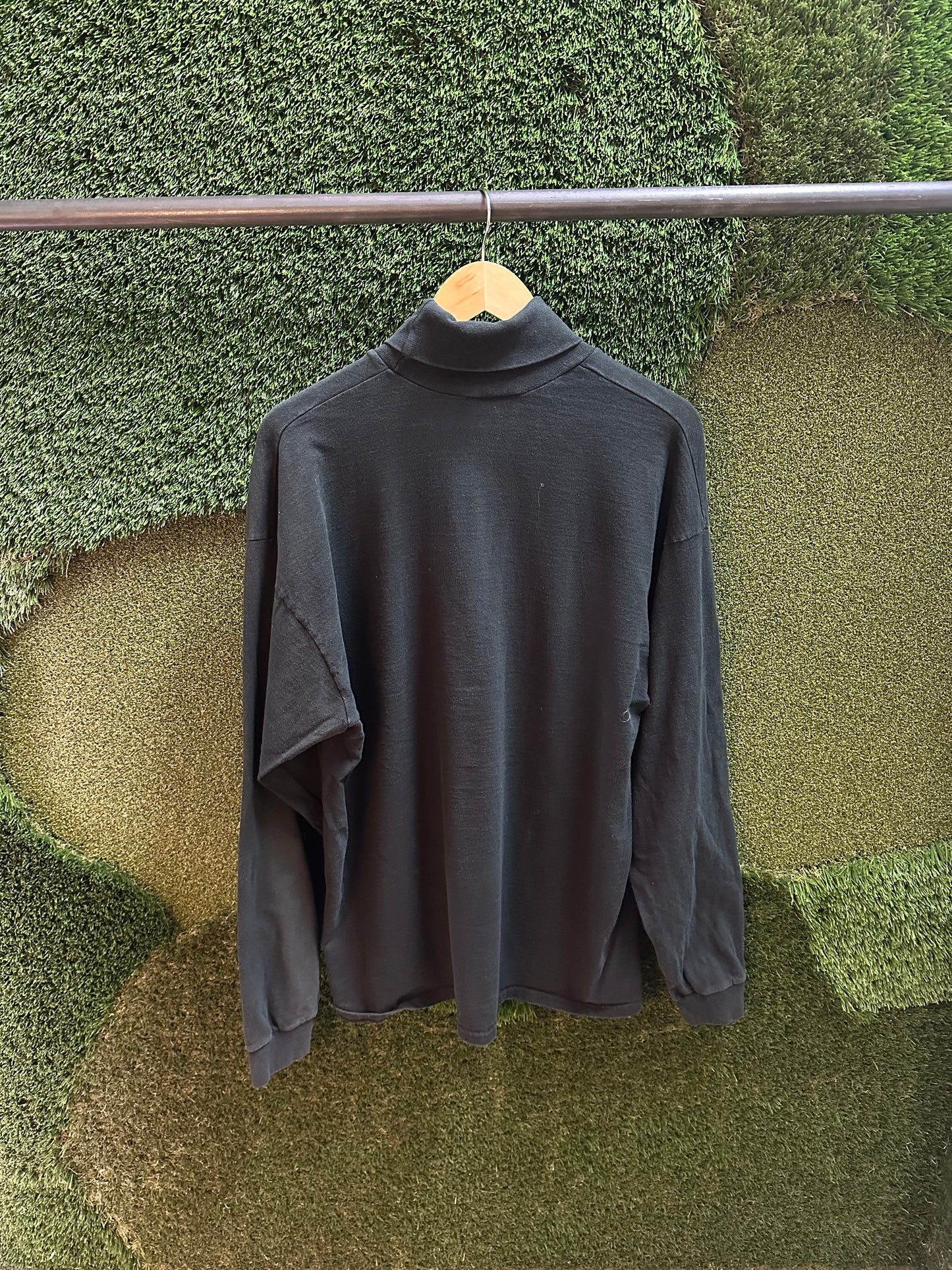 90s NFL Green Bay Packers Turtleneck Long Sleeve Shirt - XL