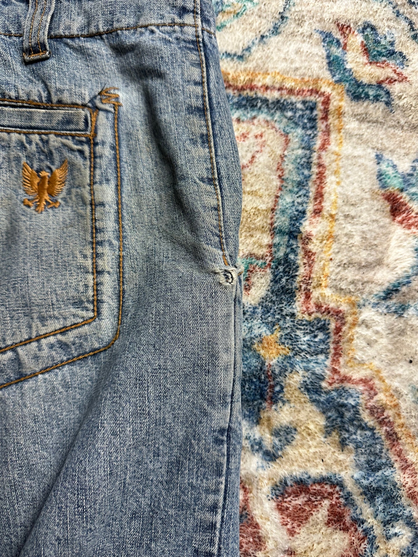 00s R2 Baggy Denim Shorts - 39