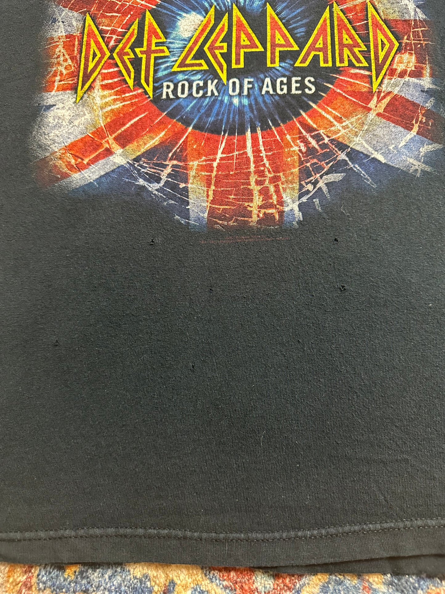00s Def Leppard Rock Of Ages Band T-shirt - S