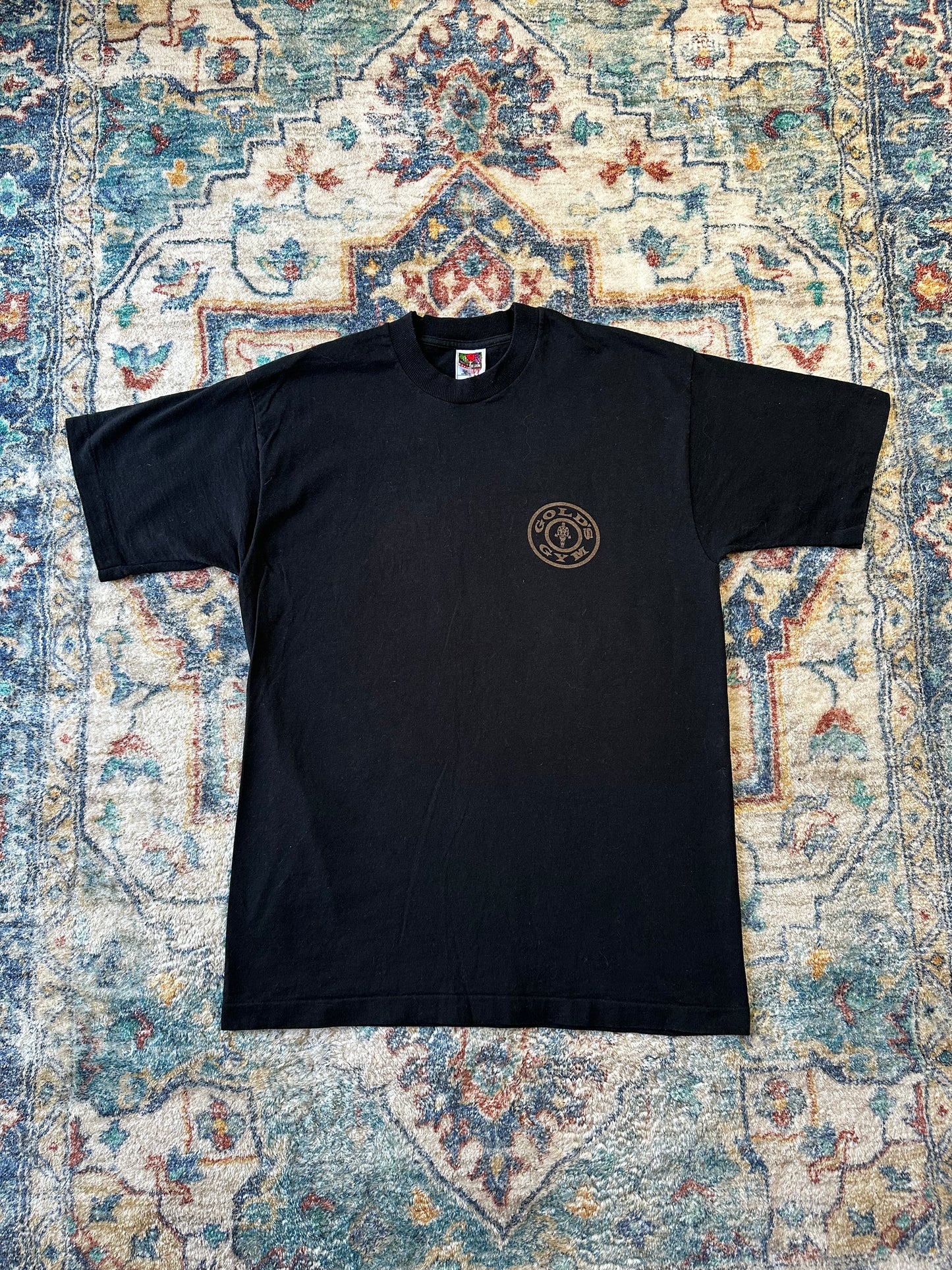 90s Golds Gym Logo T-shirt - L