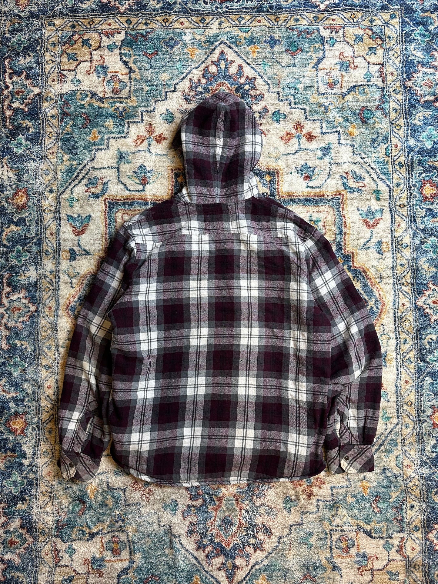 00s JNCO Sherpa Lined Plaid Jacket - L
