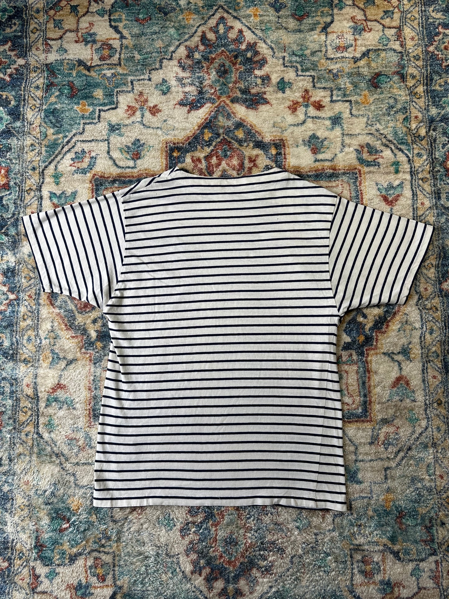 90s Le Chateau Striped T-shirt - L