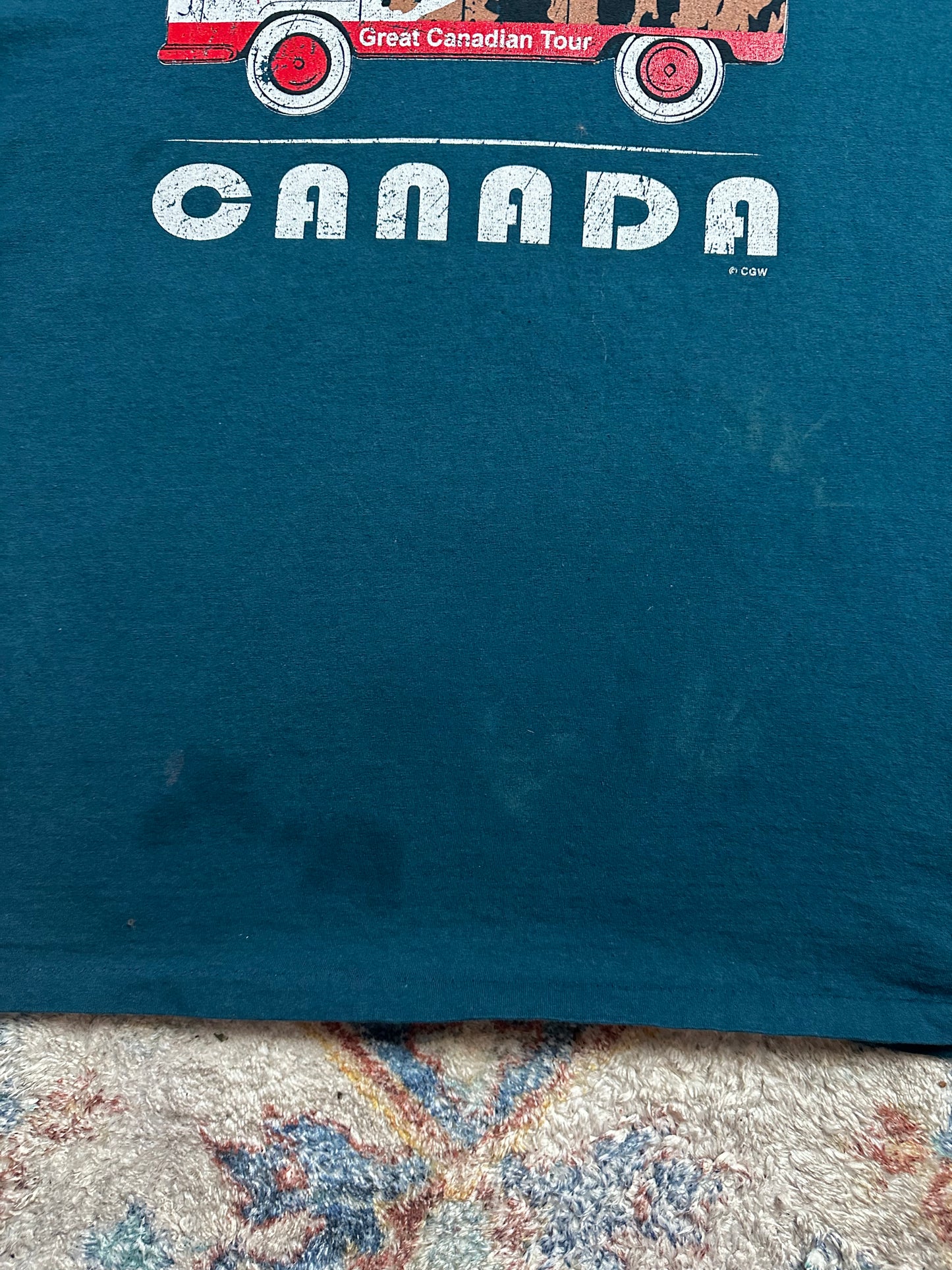 90s Canada Van T-shirt - L