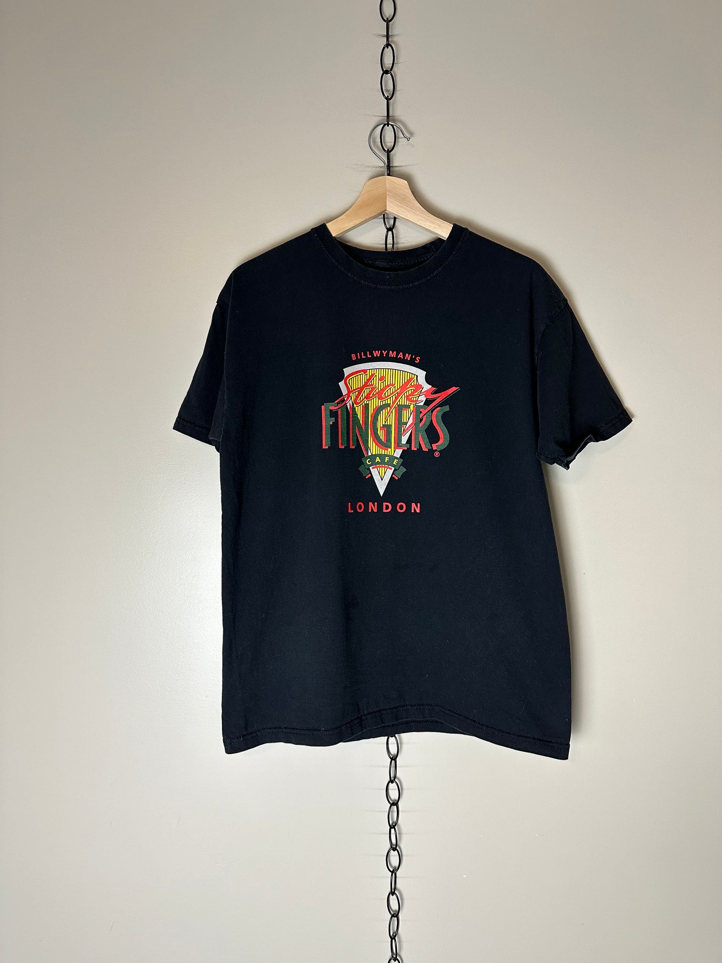 00s Sticky Fingers Cafe Logo T-shirt - L