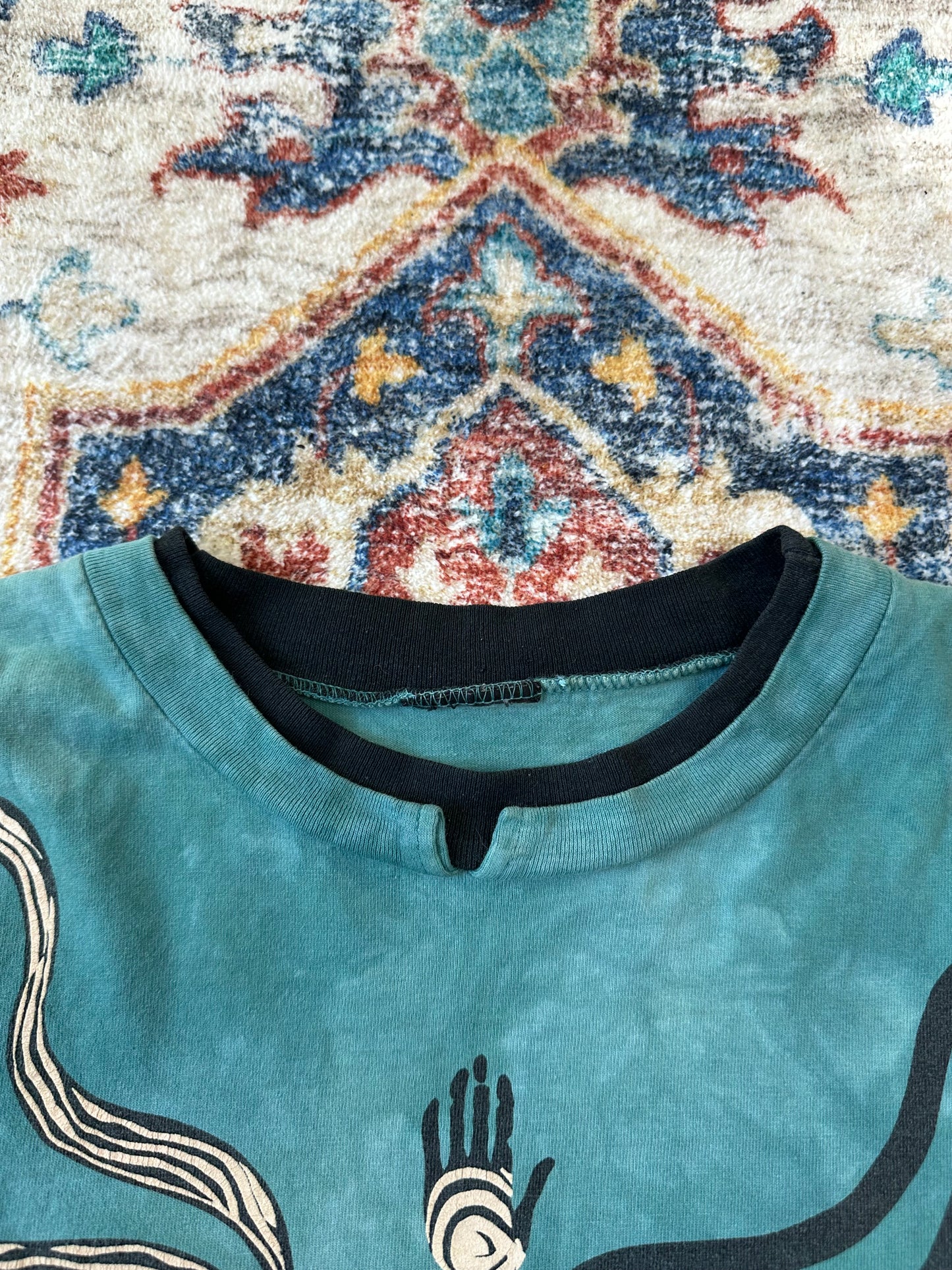 90s Dagoli Soul Mate Art Long Sleeve T-shirt - XL
