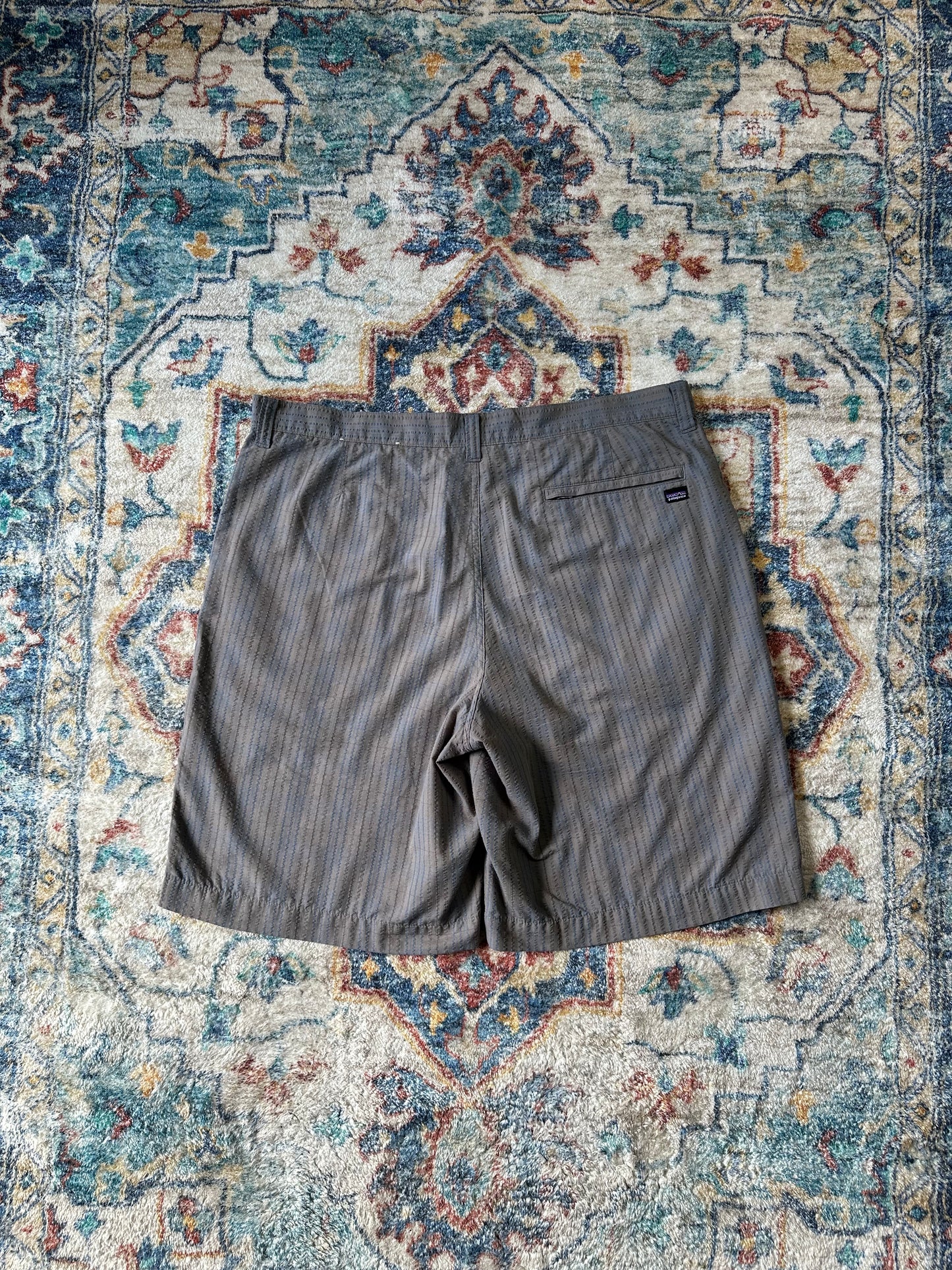 Patagonia Textured Striped Shorts - 38