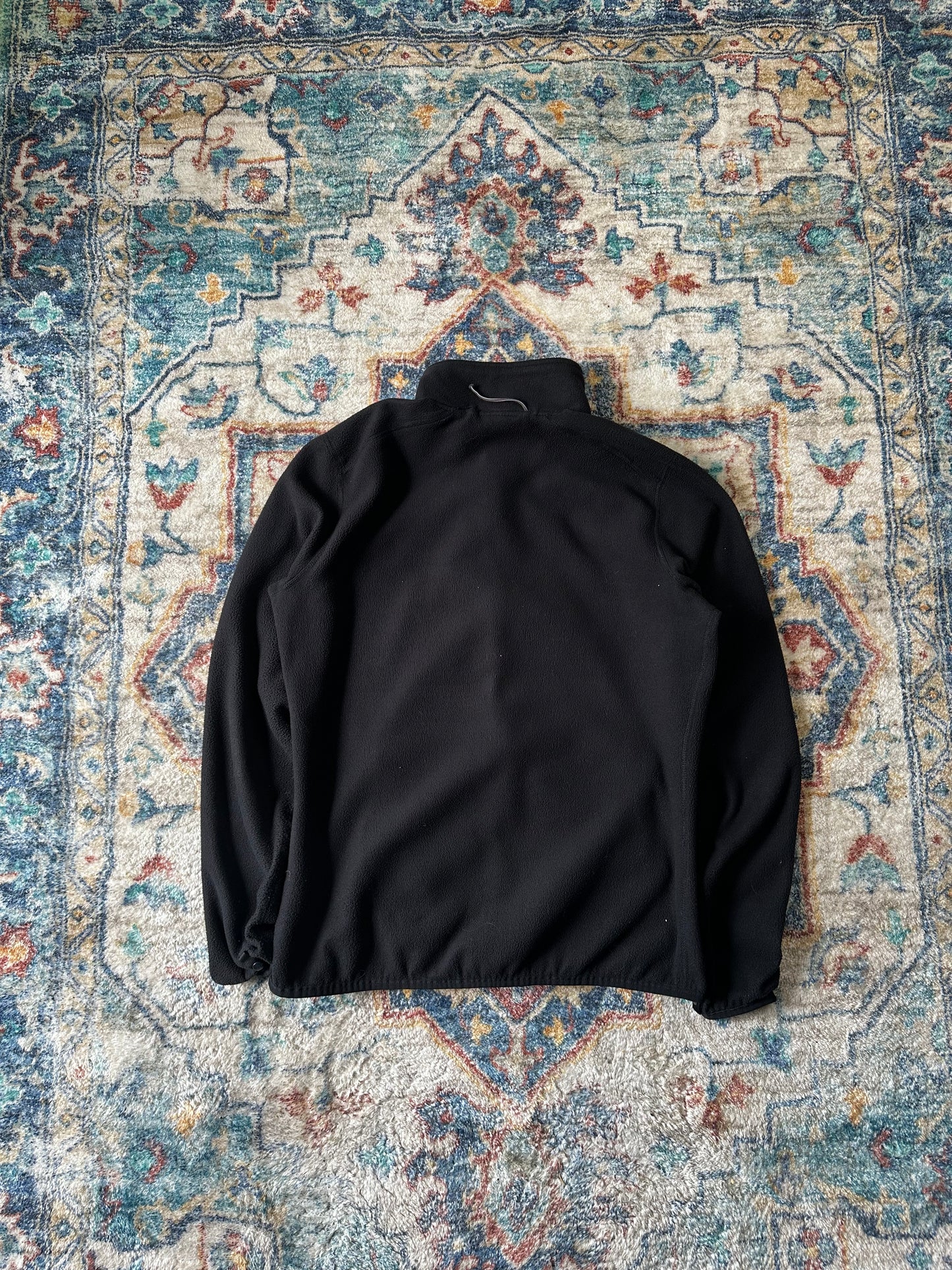 The North Face Black Zip-up Fleece - L