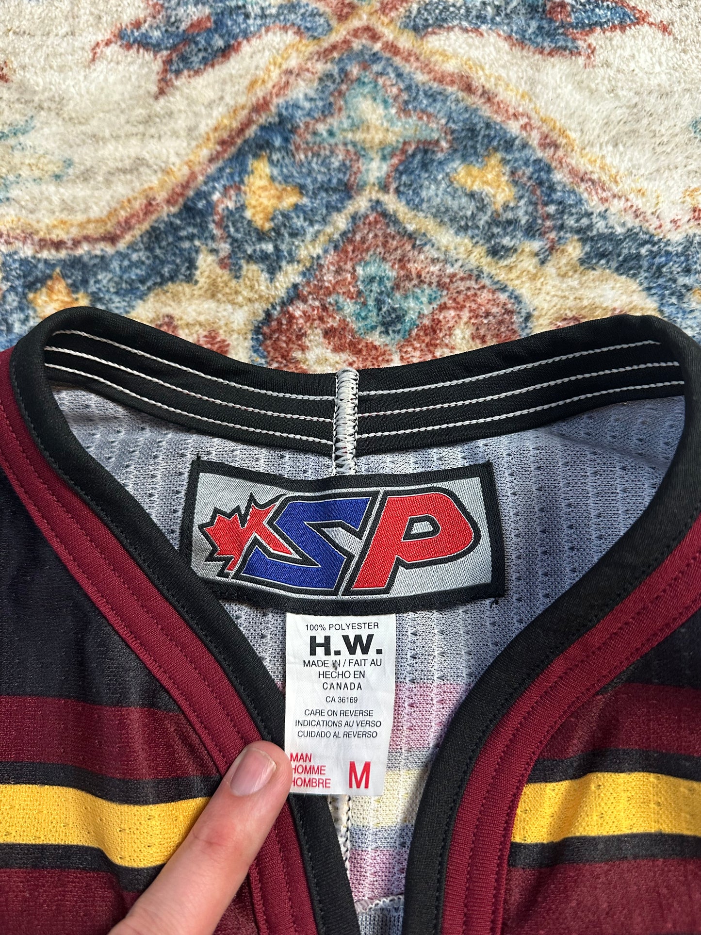 00s Chicago Wolves 10th Anniversary Hockey Jersey - M
