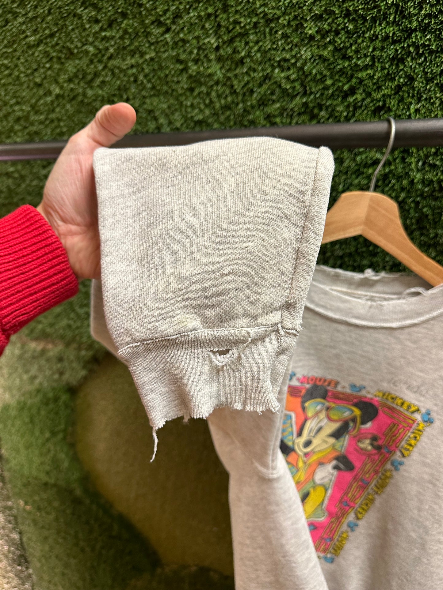 90s Disney Mickey Mouse Crewneck - M