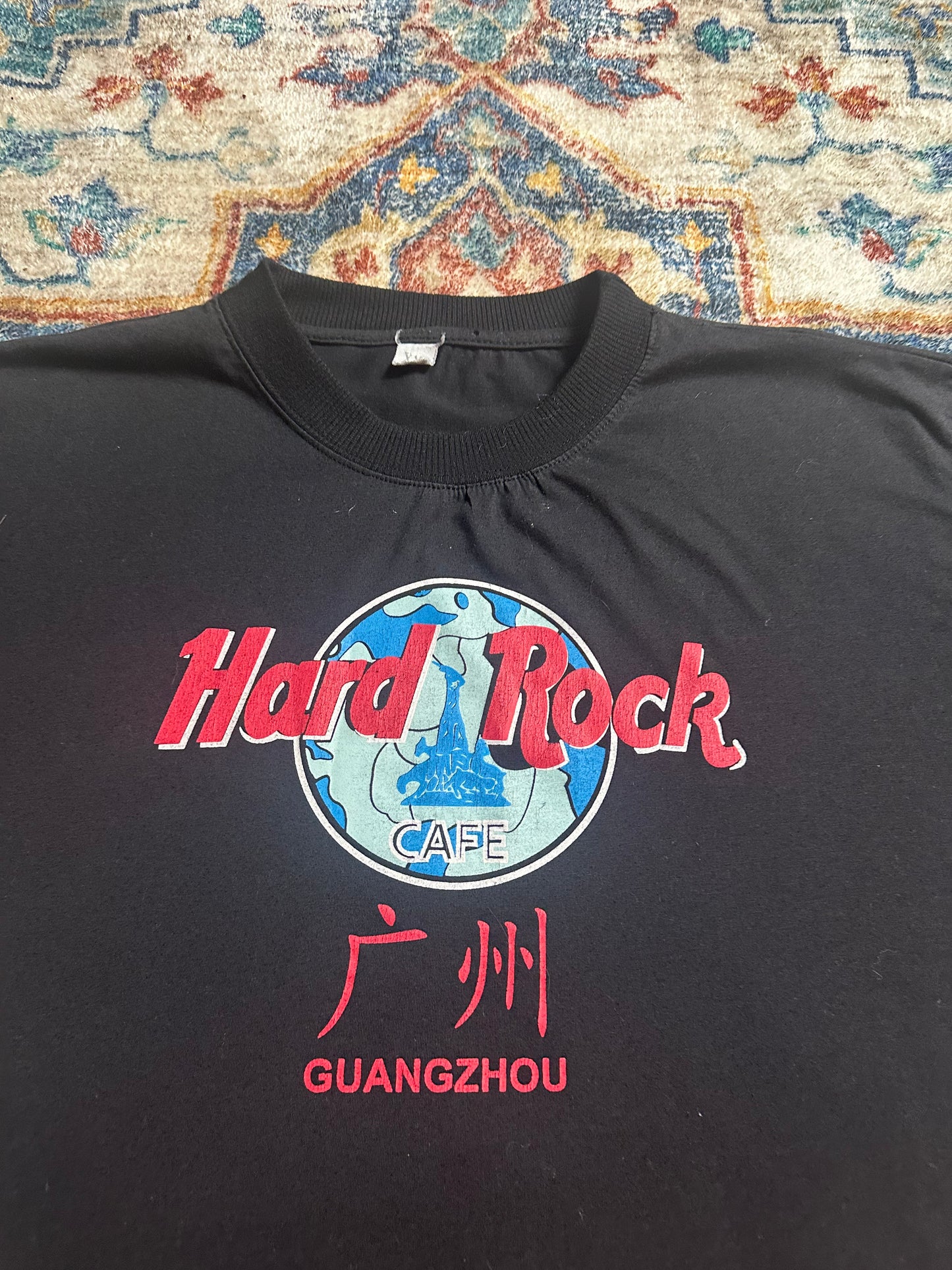 90s Hard Rock Cafe Logo T-shirt - XL