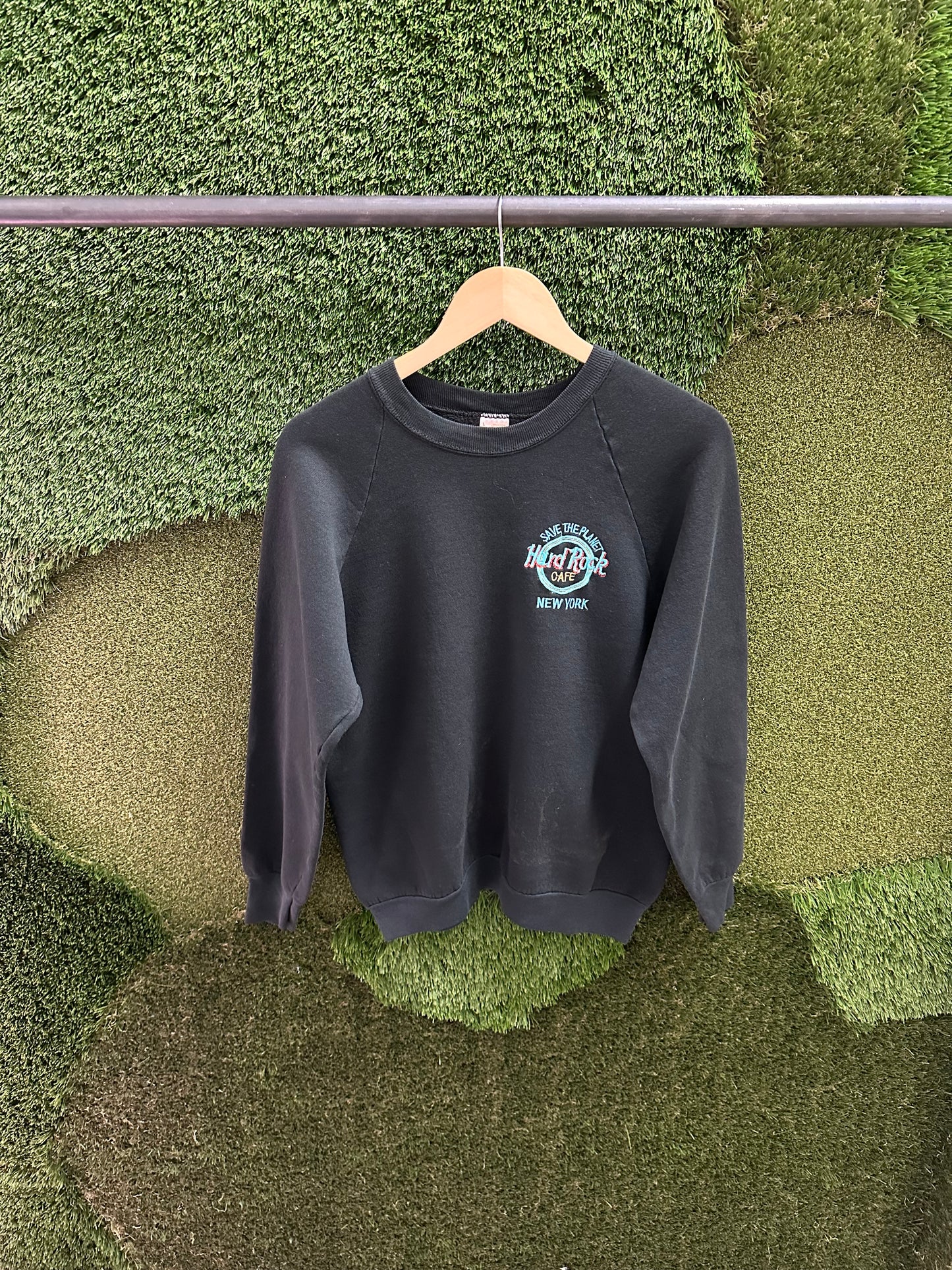 Vintage Hard Rock Cafe Logo Crewneck - L