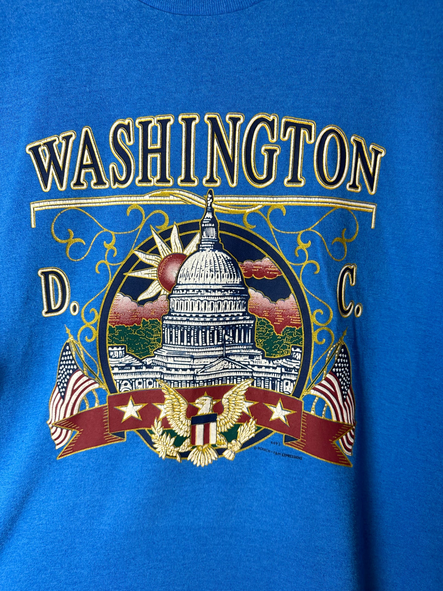 Vintage Washington DC Capitol Building T-shirt - XXL