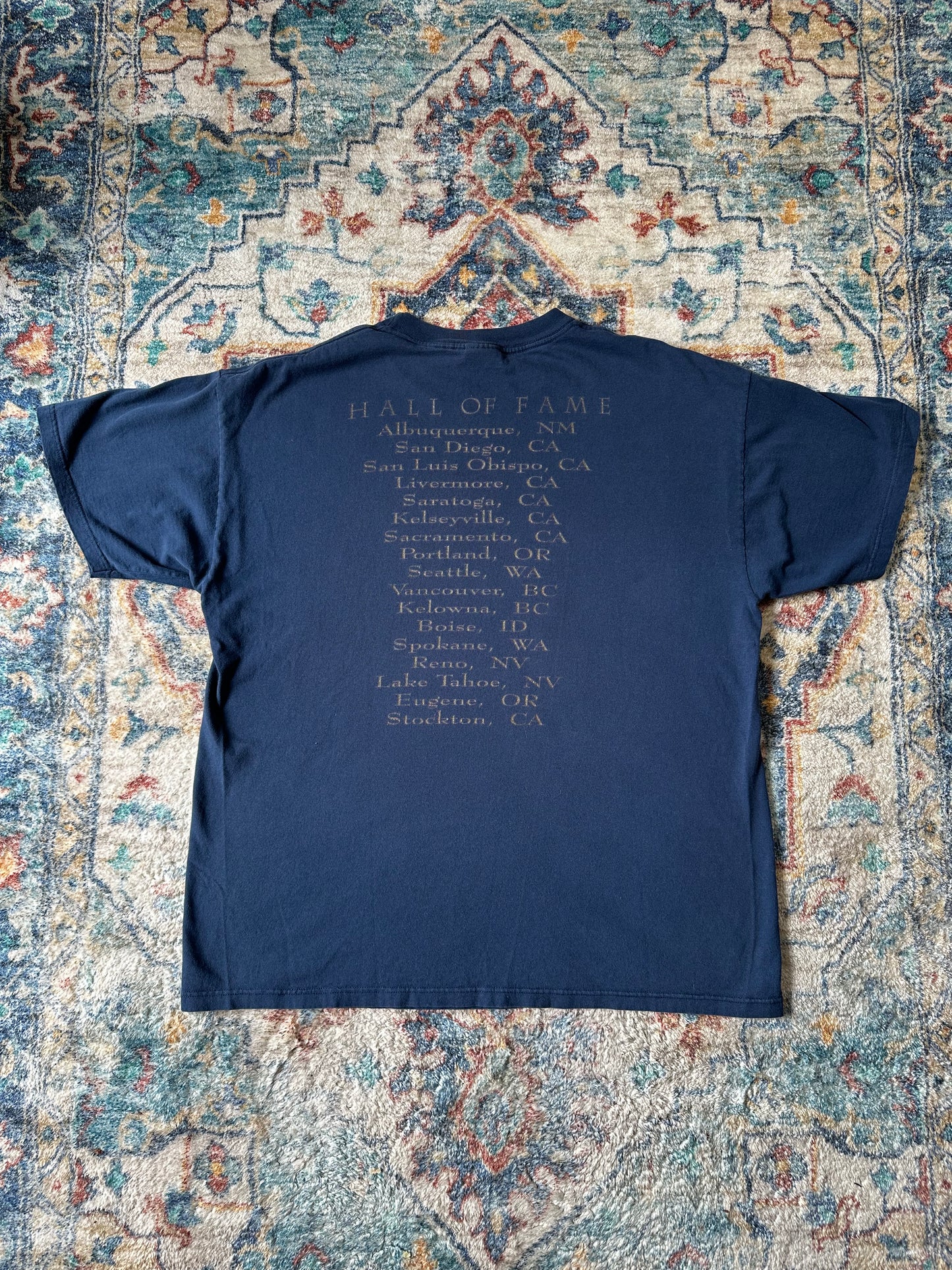 00s Moody Blues Hall Of Fame Band T-shirt - XL