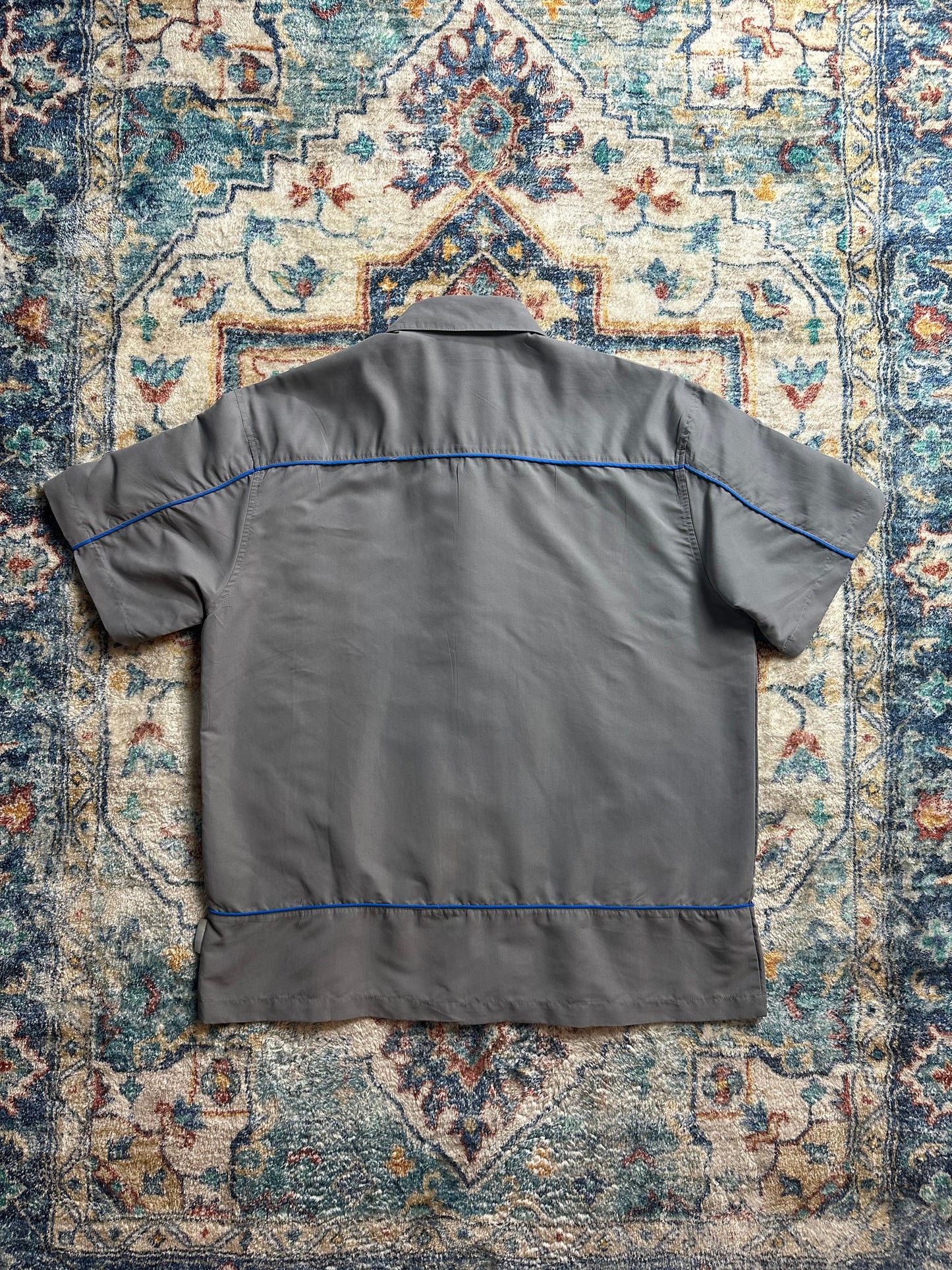 00s Piping Button-up Shirt - L