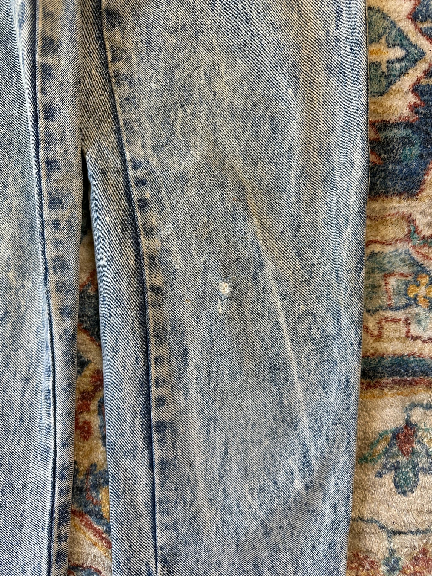 90s Code Bleu Acid Wash Jeans - 30