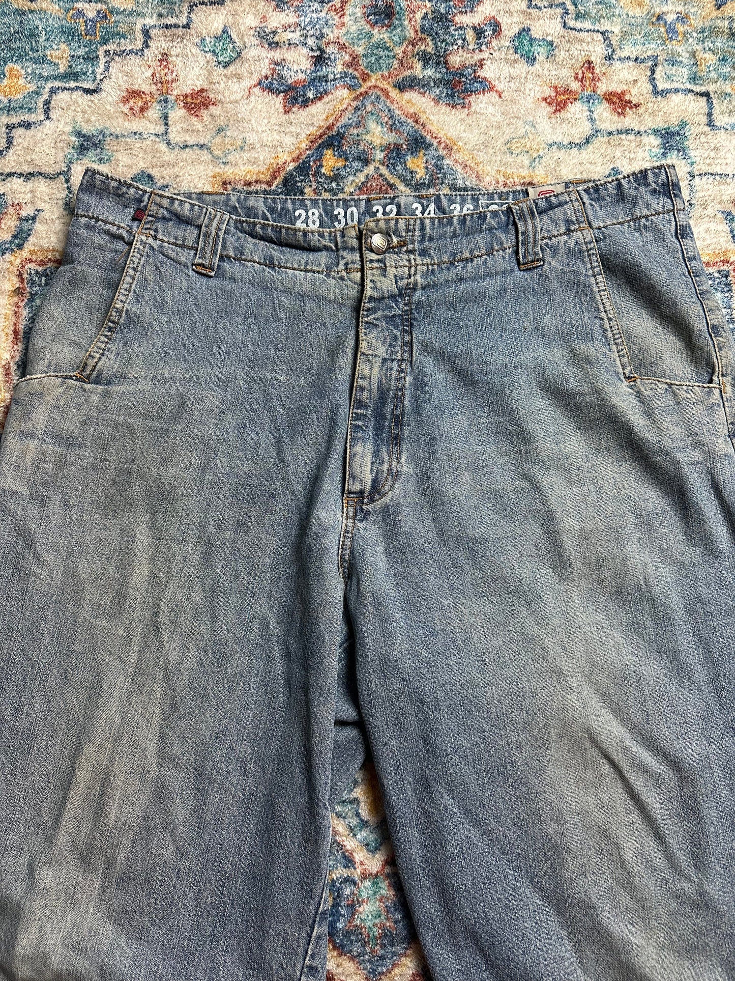 00s R2 Baggy Denim Shorts - 39