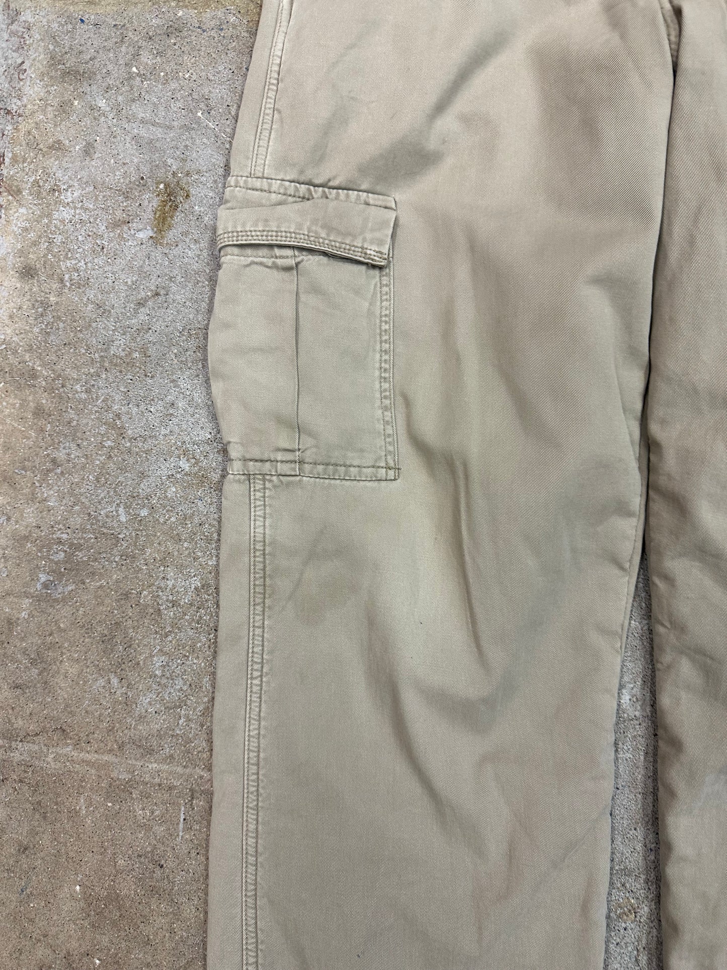 90s Wrangler Fleece Lined Cargo Pants - 36