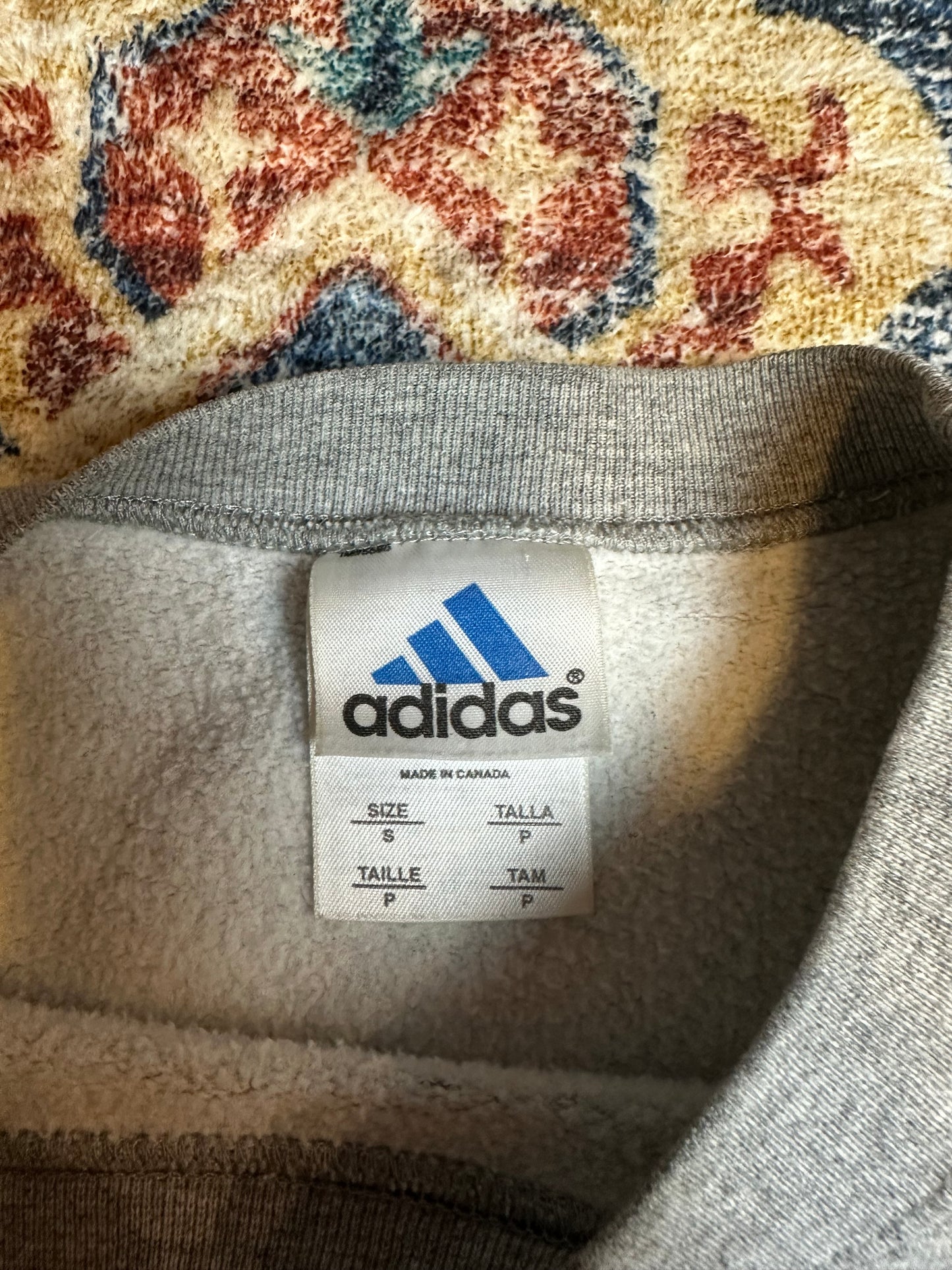 00s Adidas Logo Crewneck - S