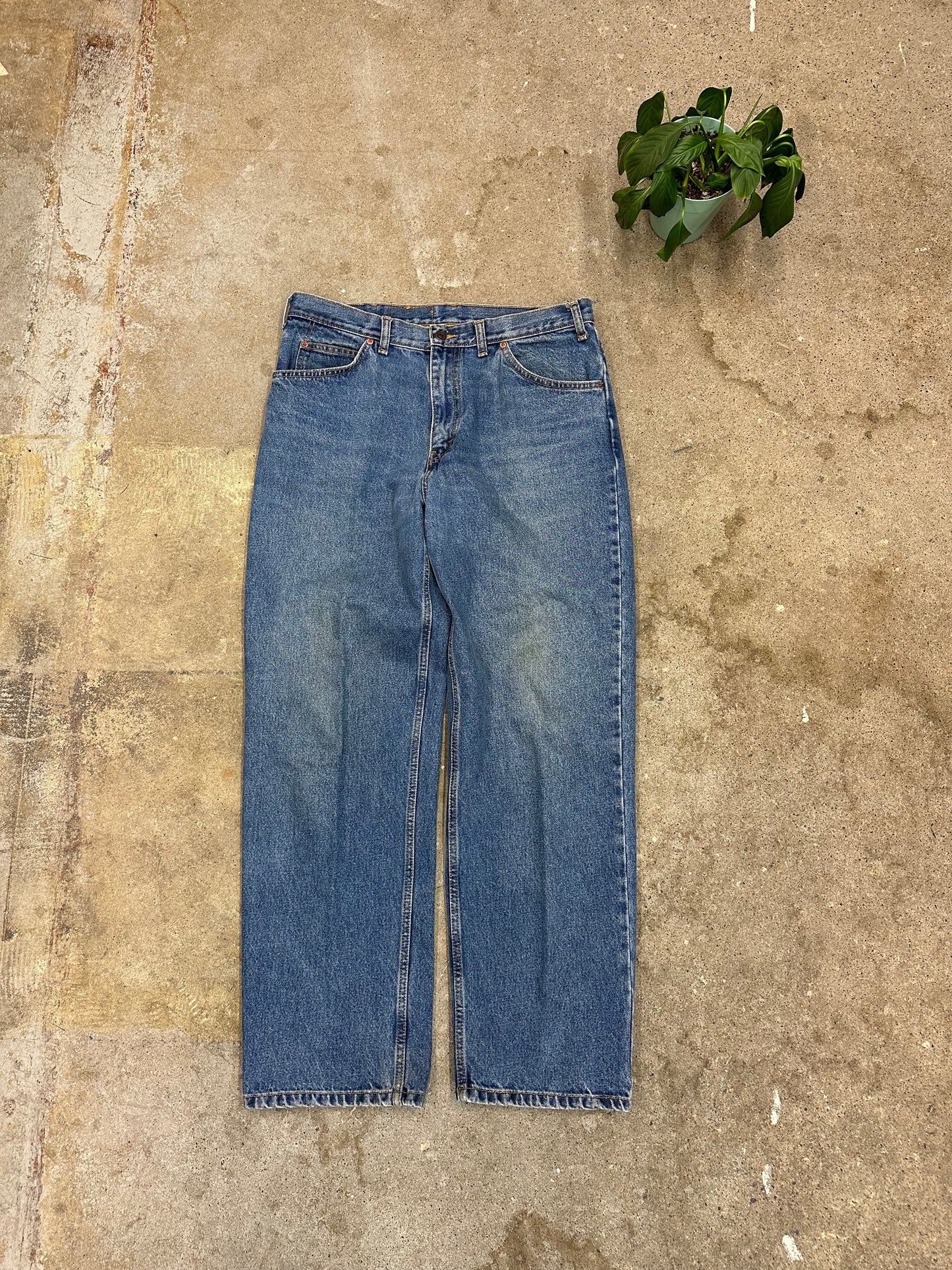 Vintage Levi’s Midwash Orange Tab Jeans - 36