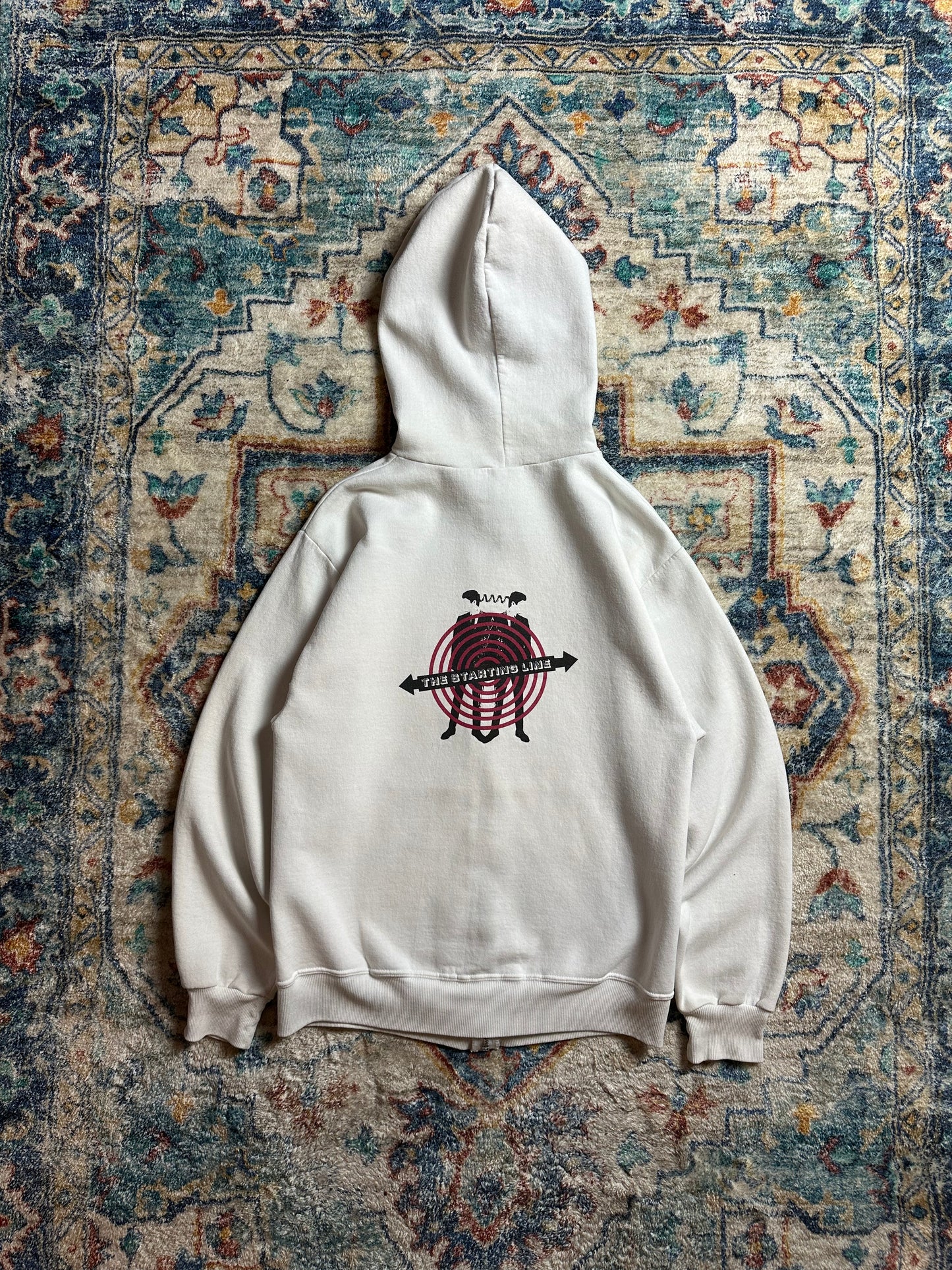 00s The Starting Line Zip-up Band Hoodie - S
