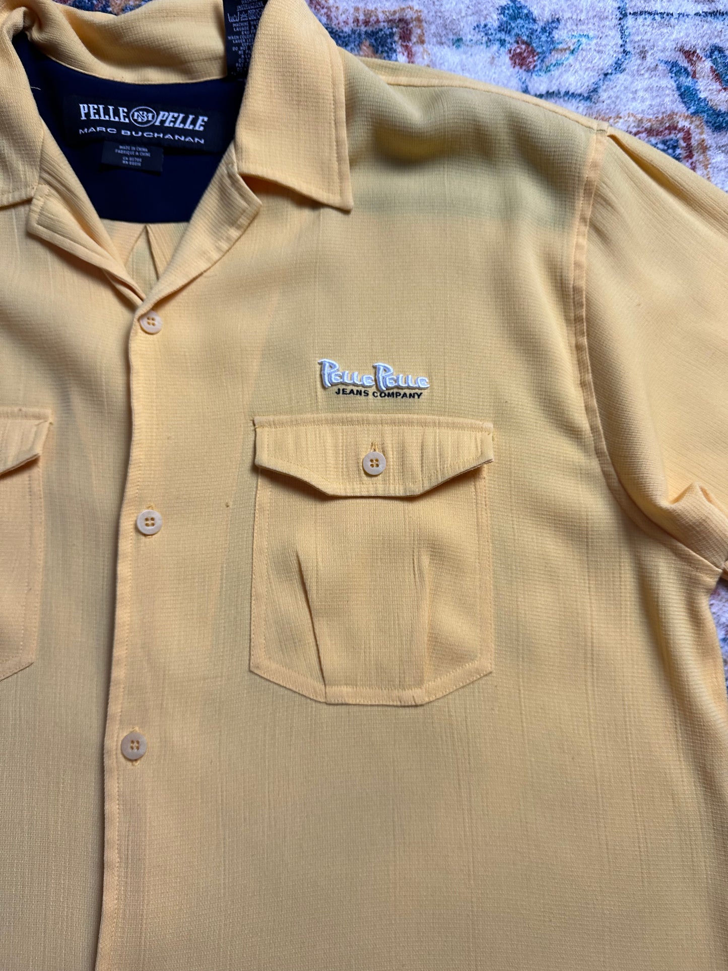 00s Pelle Pelle Button-up Shirt - L