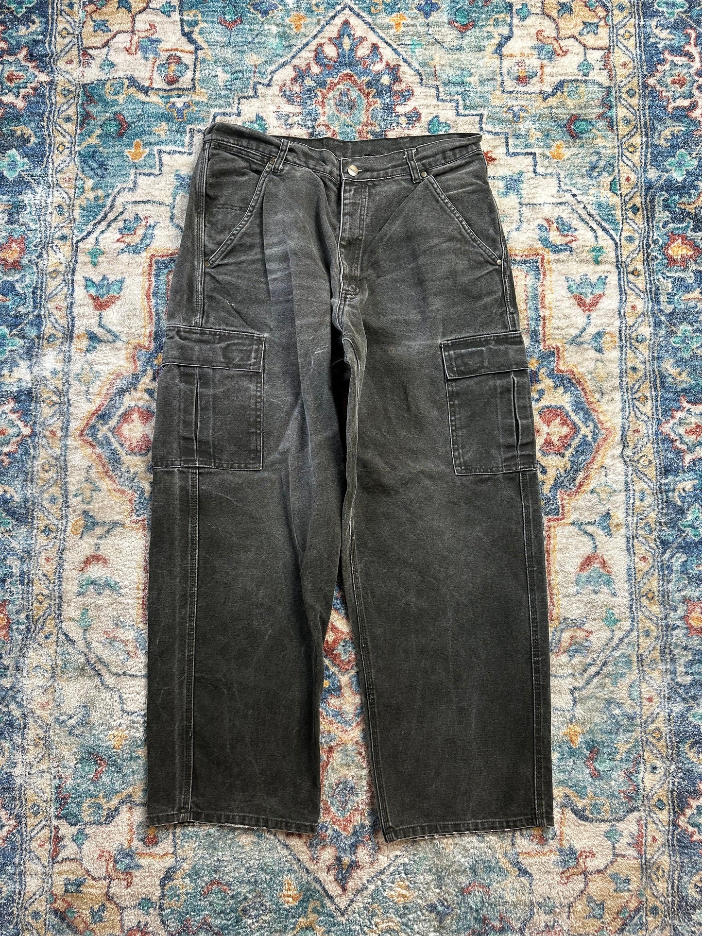 00s Dakota Faded Cargo Workwear Pants - 35