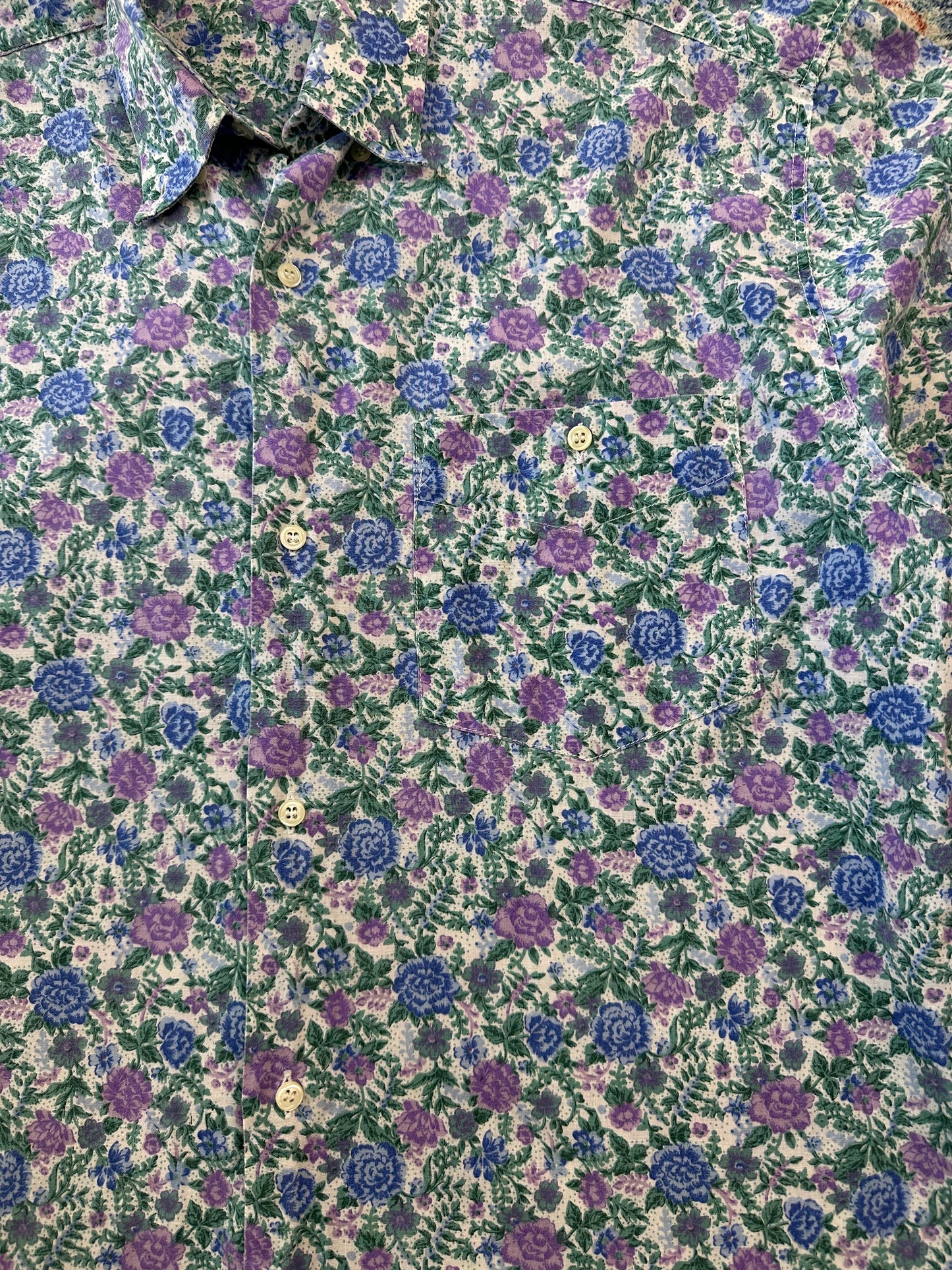 90s P.S Company Floral Button-up Shirt - M