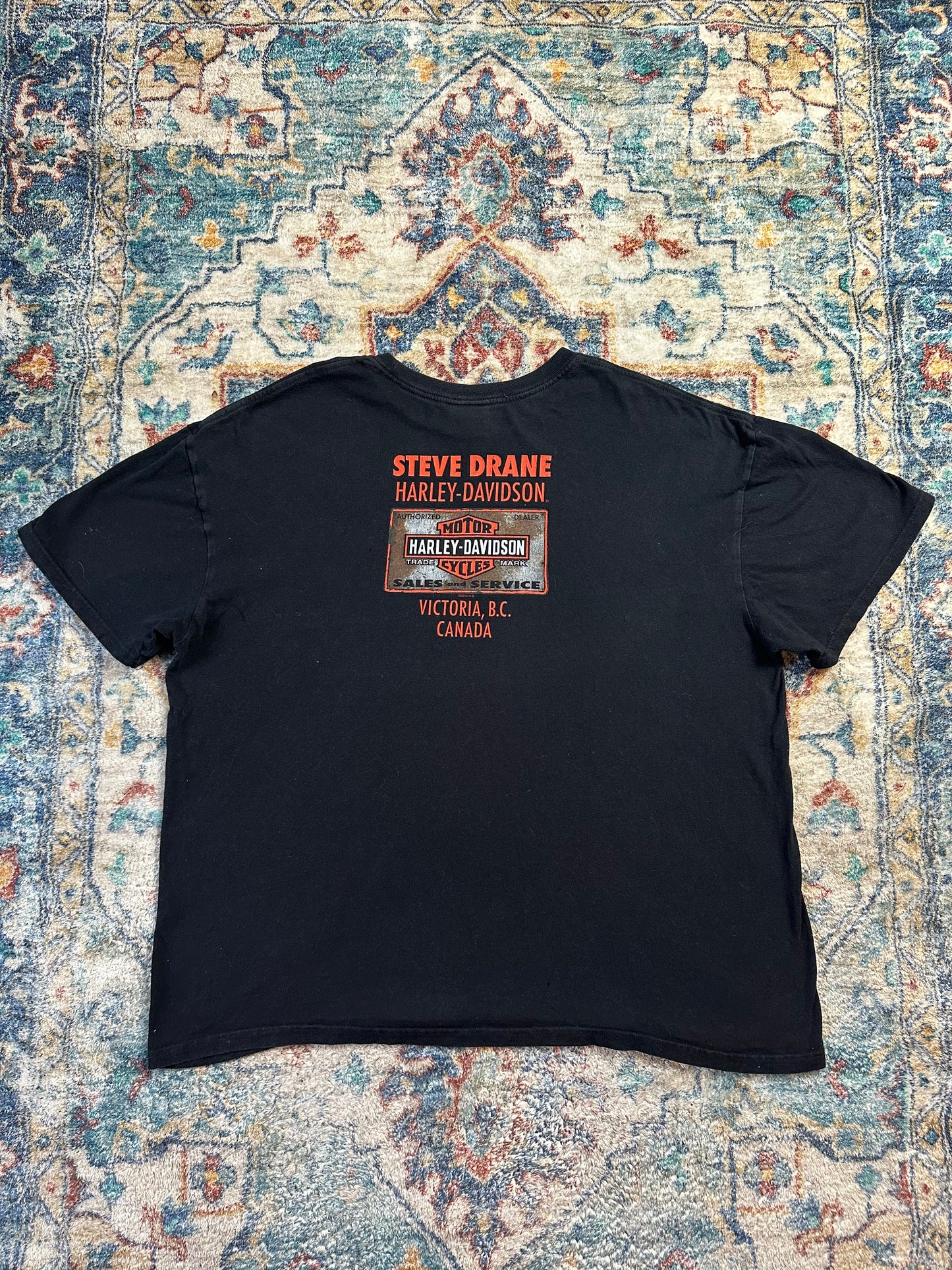 Harley Davidson Insane Ride Clown Biker T-shirt - XXL