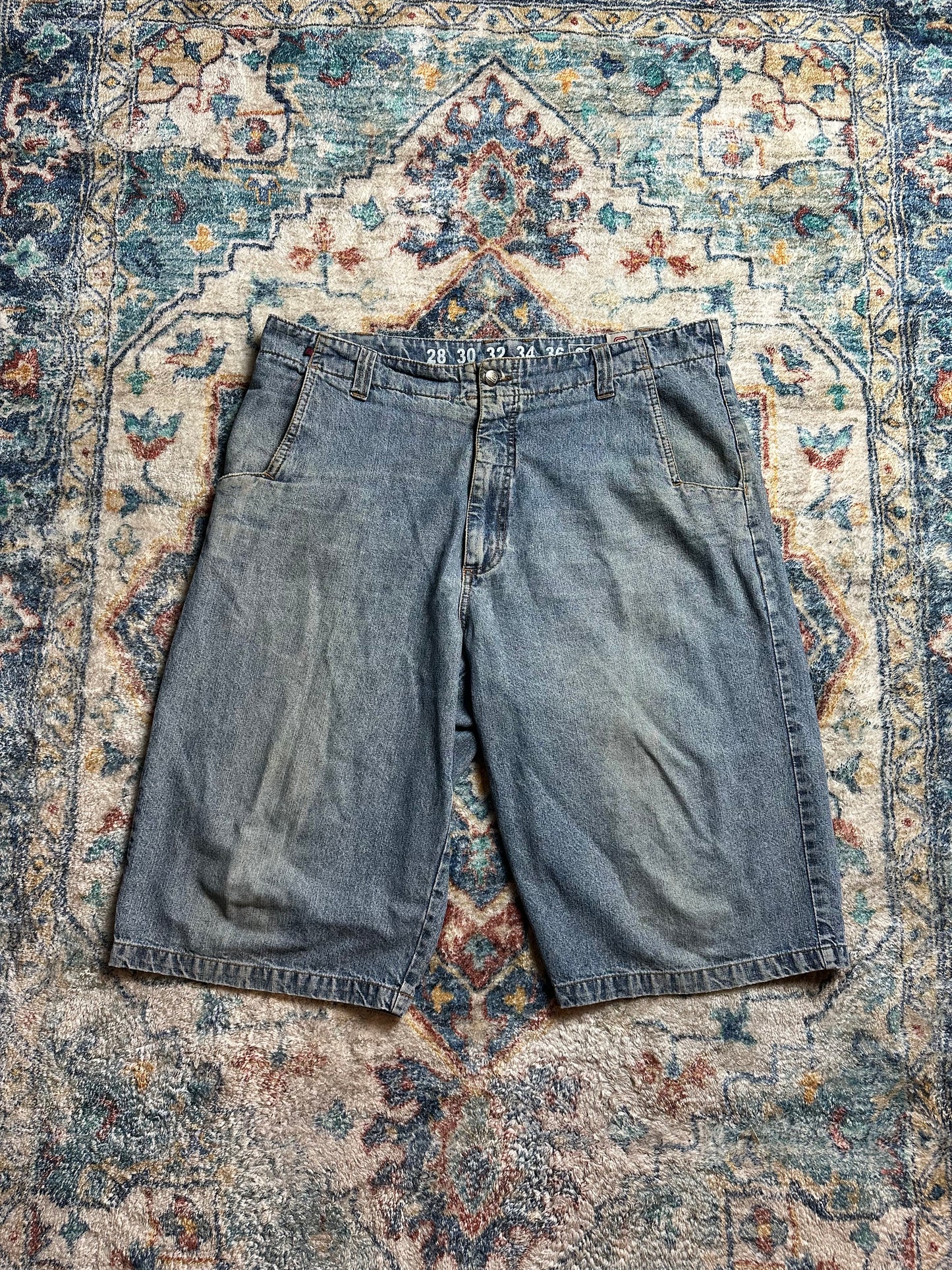 00s R2 Baggy Denim Shorts - 39