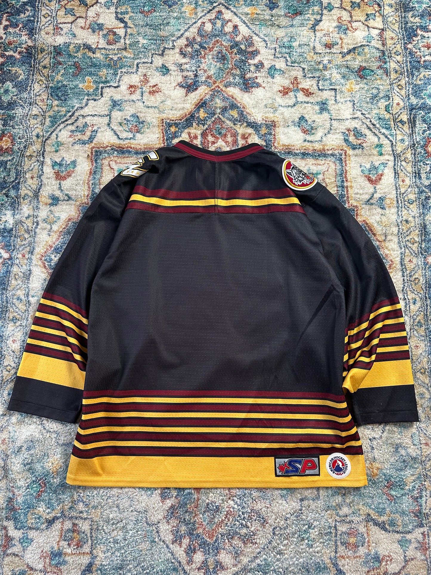 00s Chicago Wolves 10th Anniversary Hockey Jersey - M