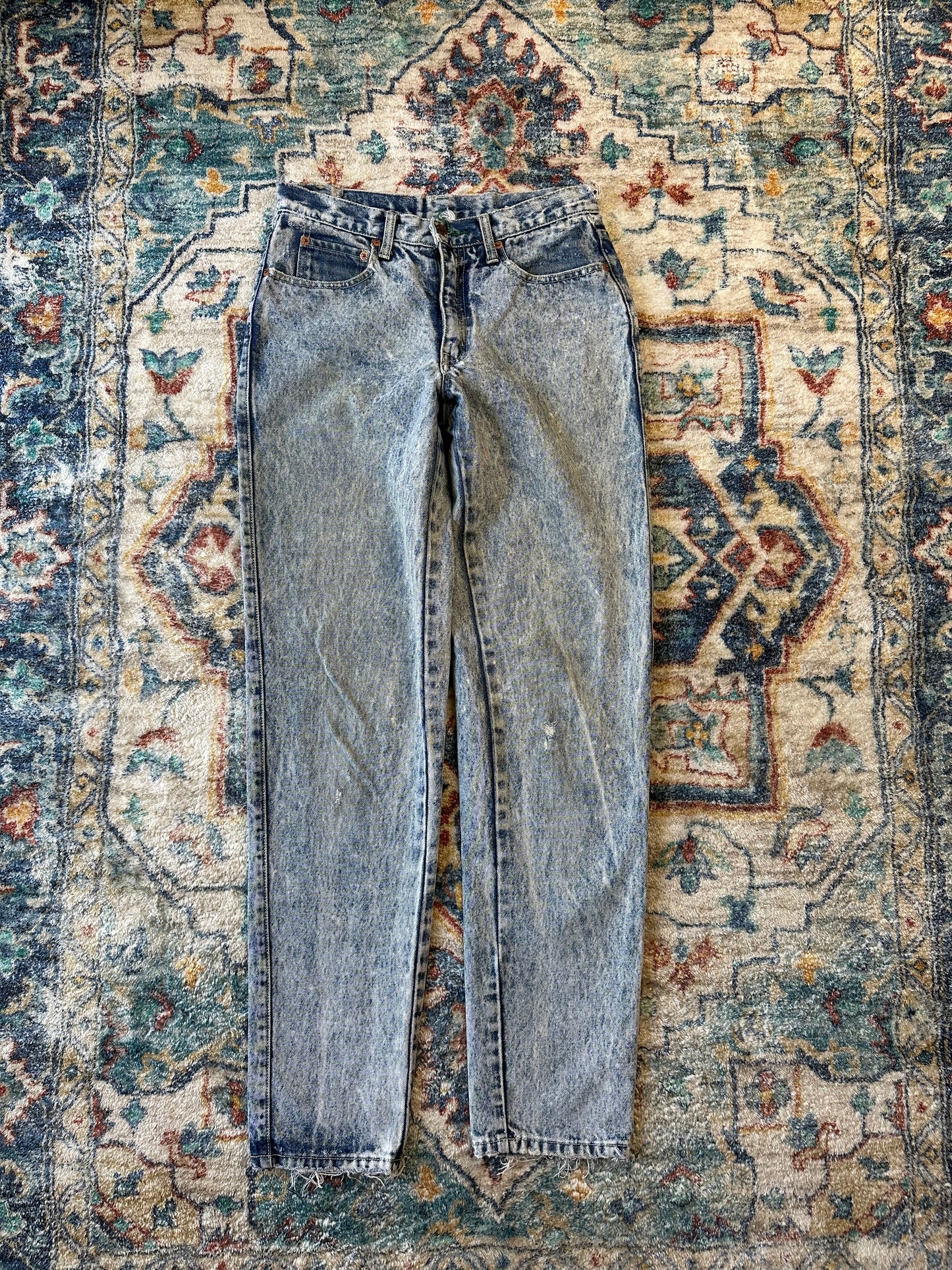 90s Code Bleu Acid Wash Jeans - 30