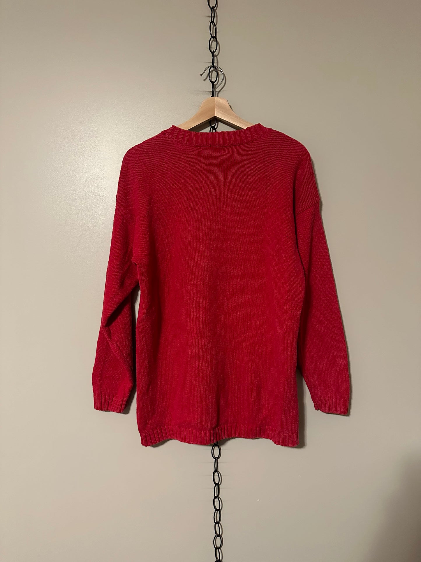 90s IZOD Christmas Sweater - M
