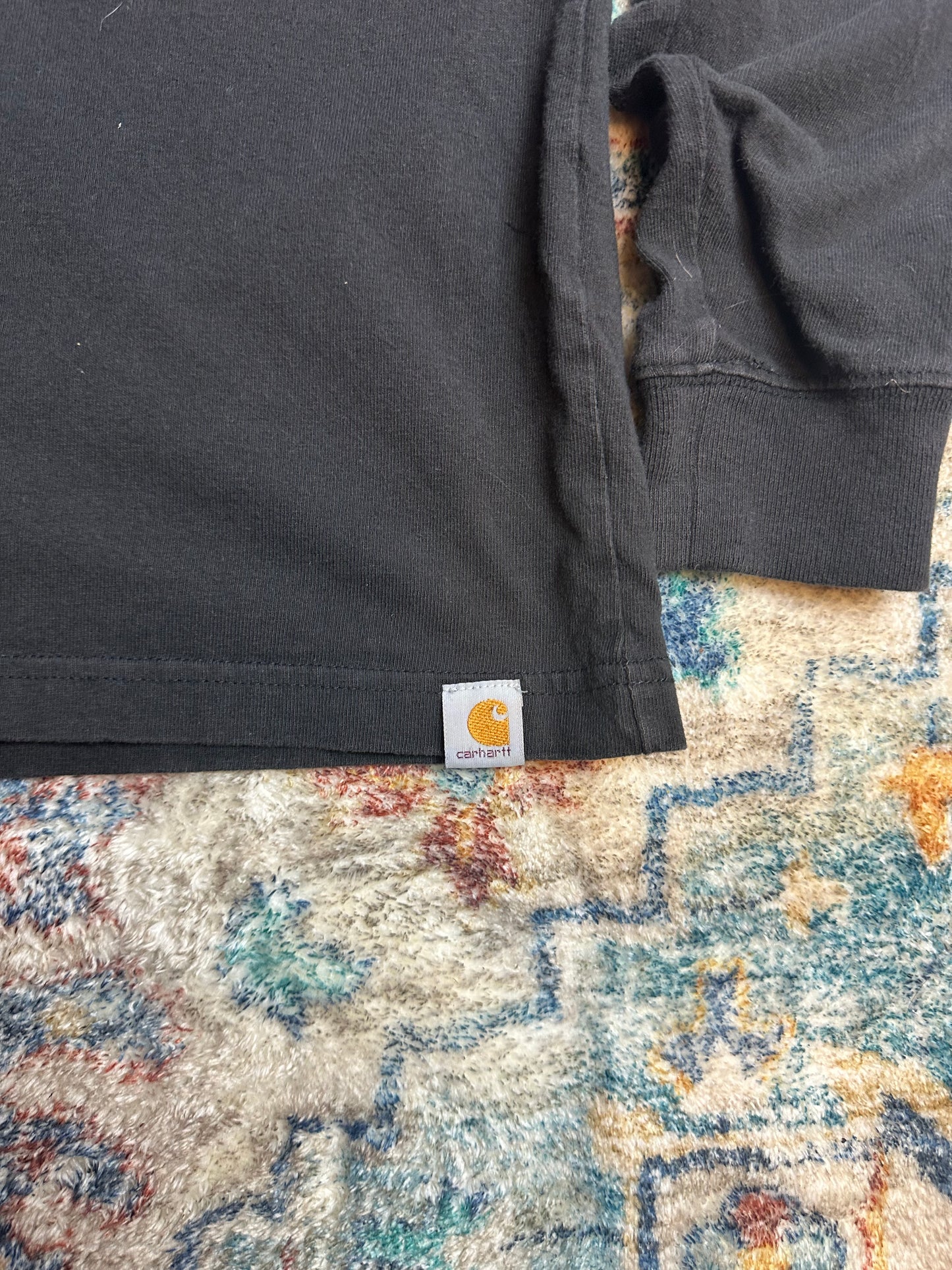Carhartt Spellout Long Sleeve T-shirt - S