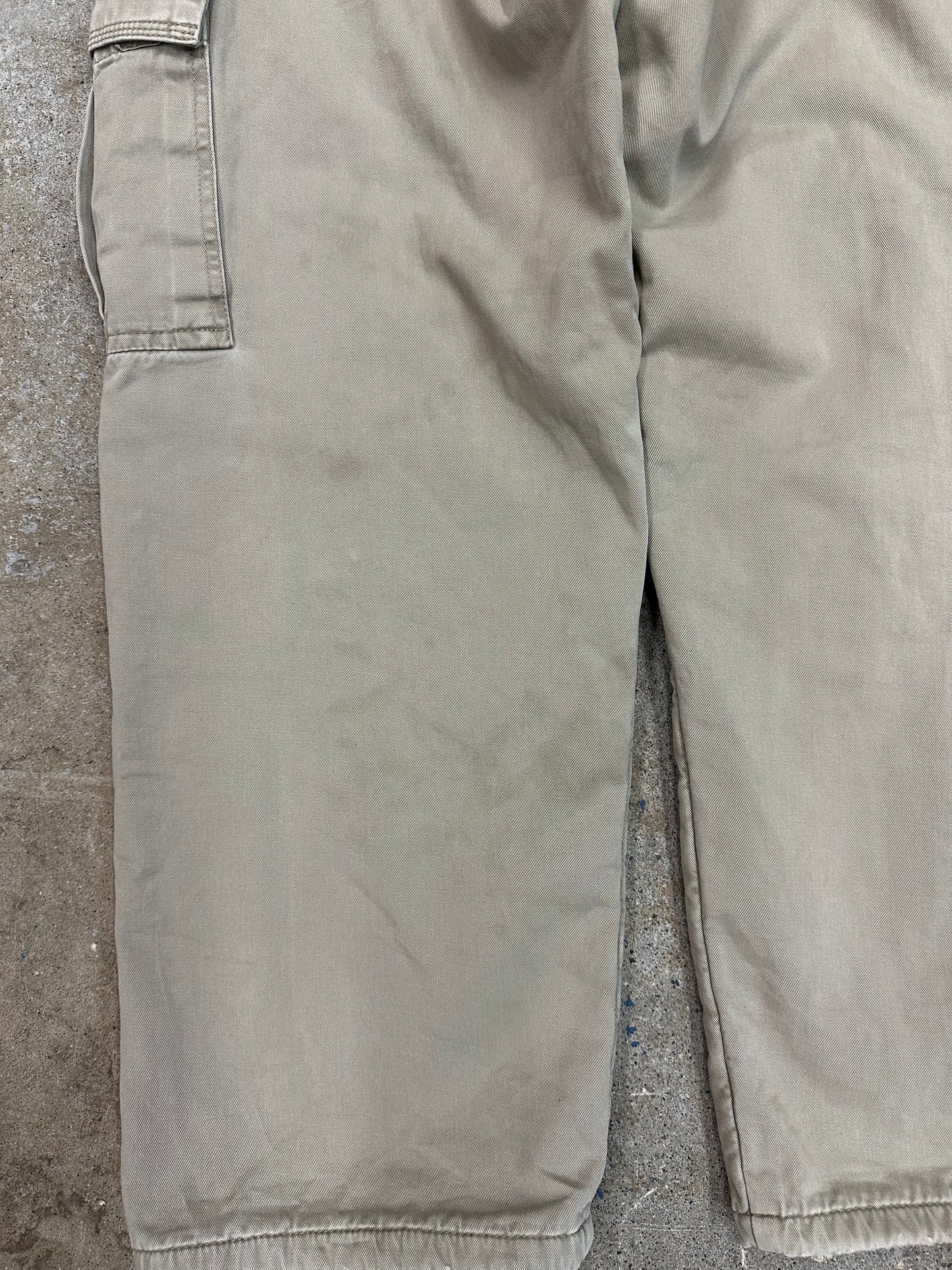 90s Wrangler Fleece Lined Cargo Pants - 36