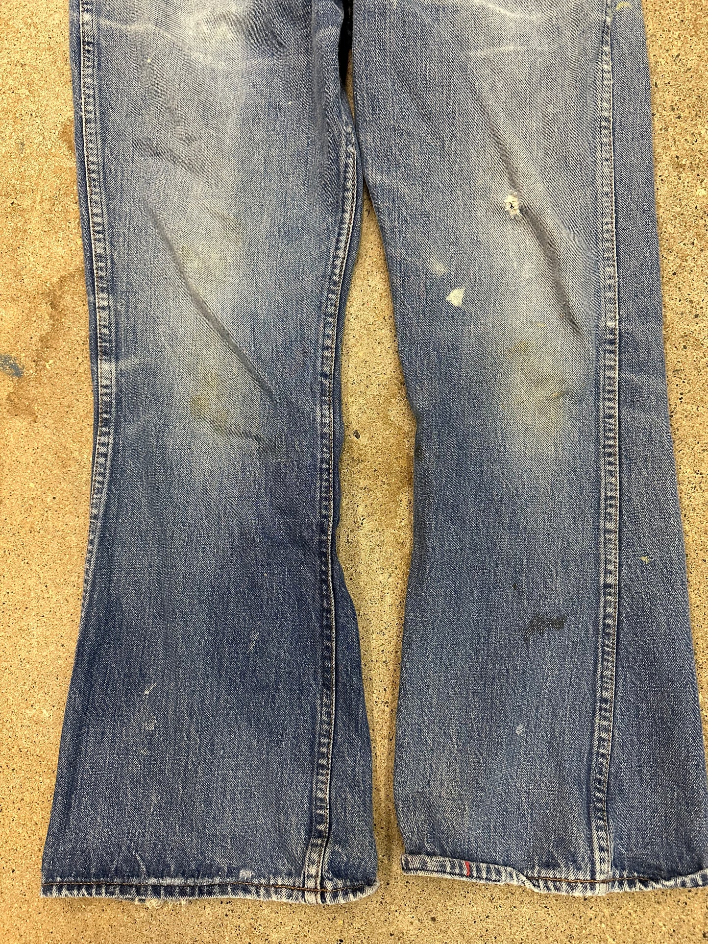 70s Blue Midwash Jeans - 34
