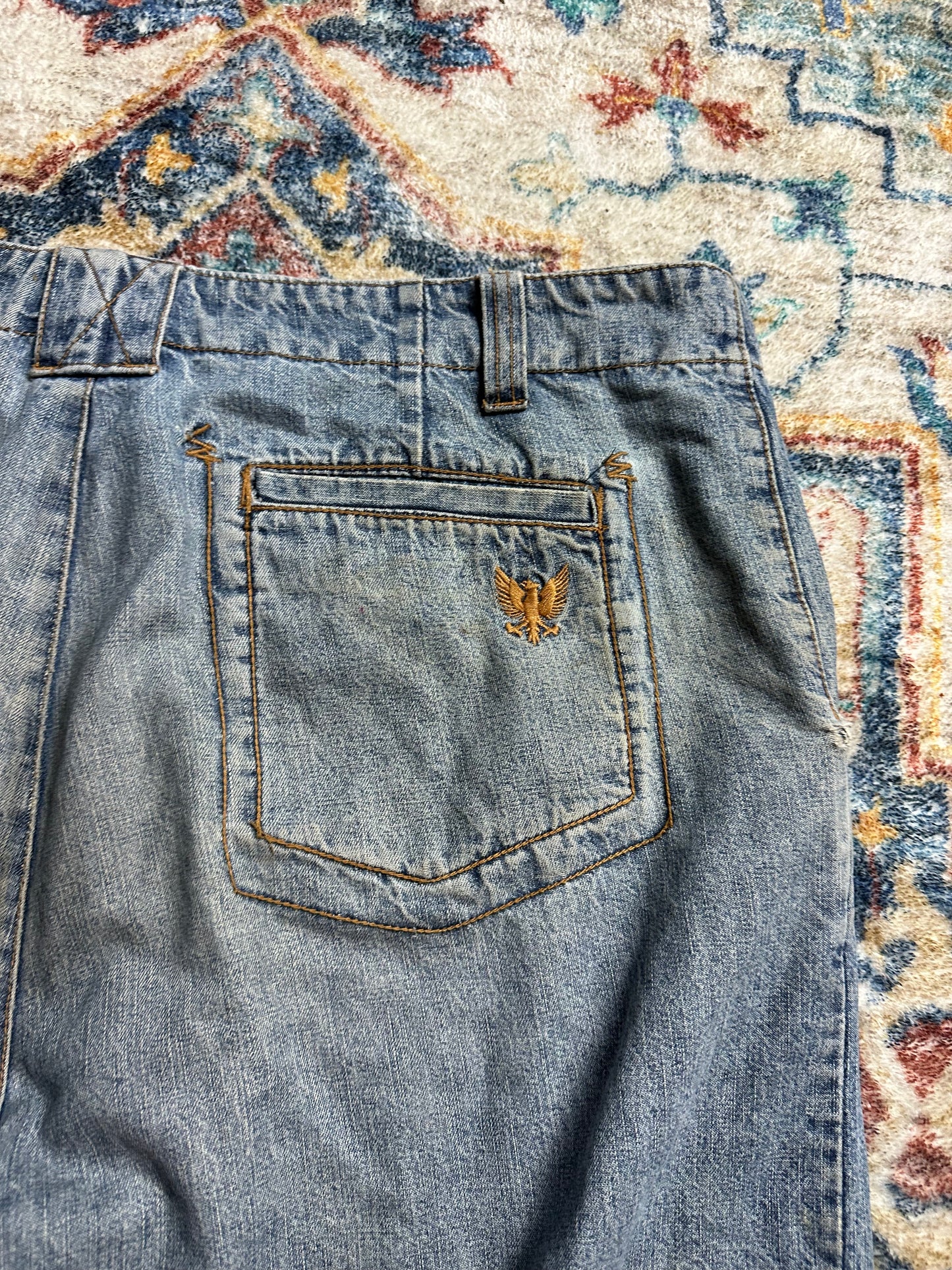 00s R2 Baggy Denim Shorts - 39