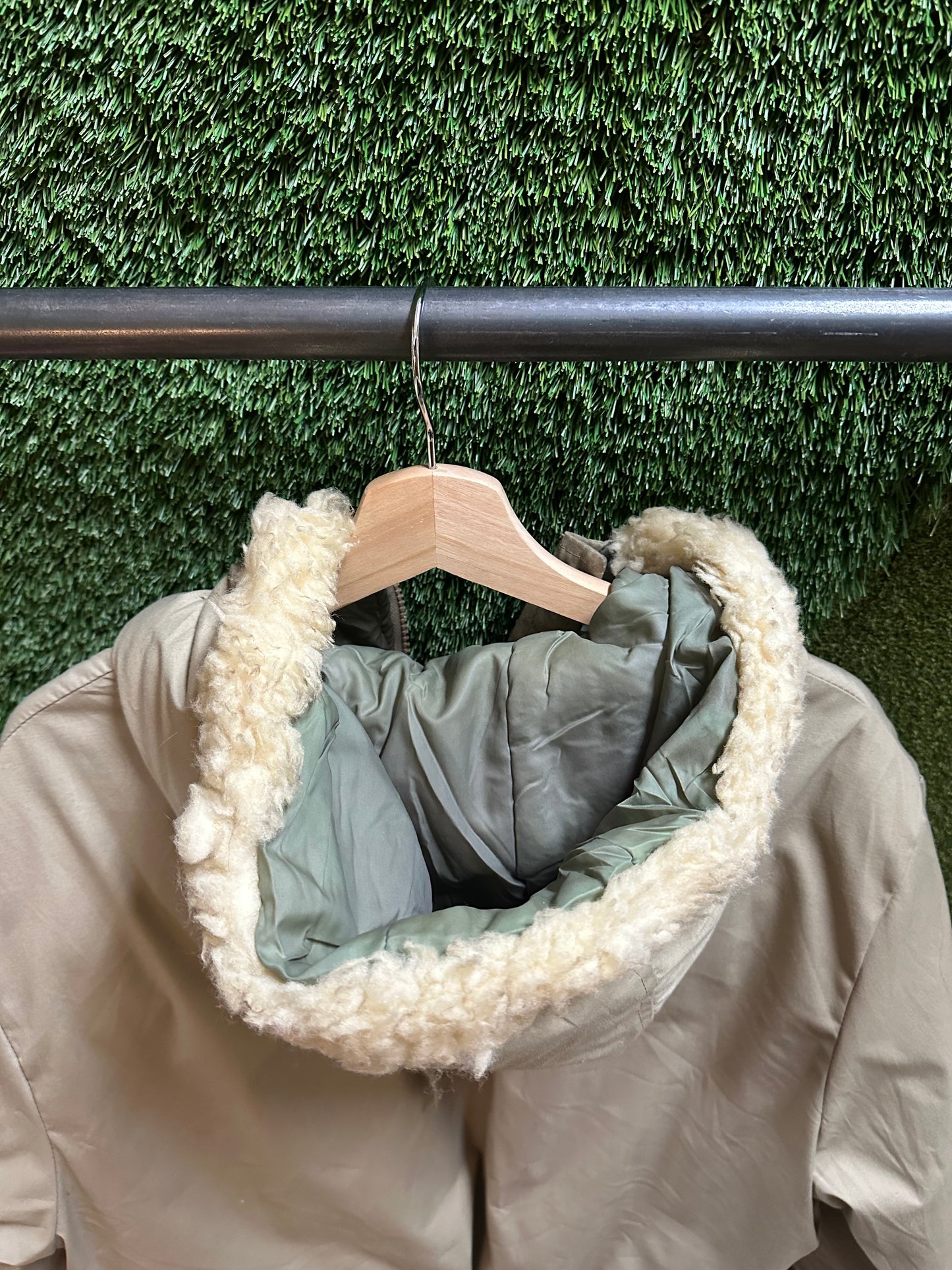 80s Sears Down Filled Bomber Jacket - L