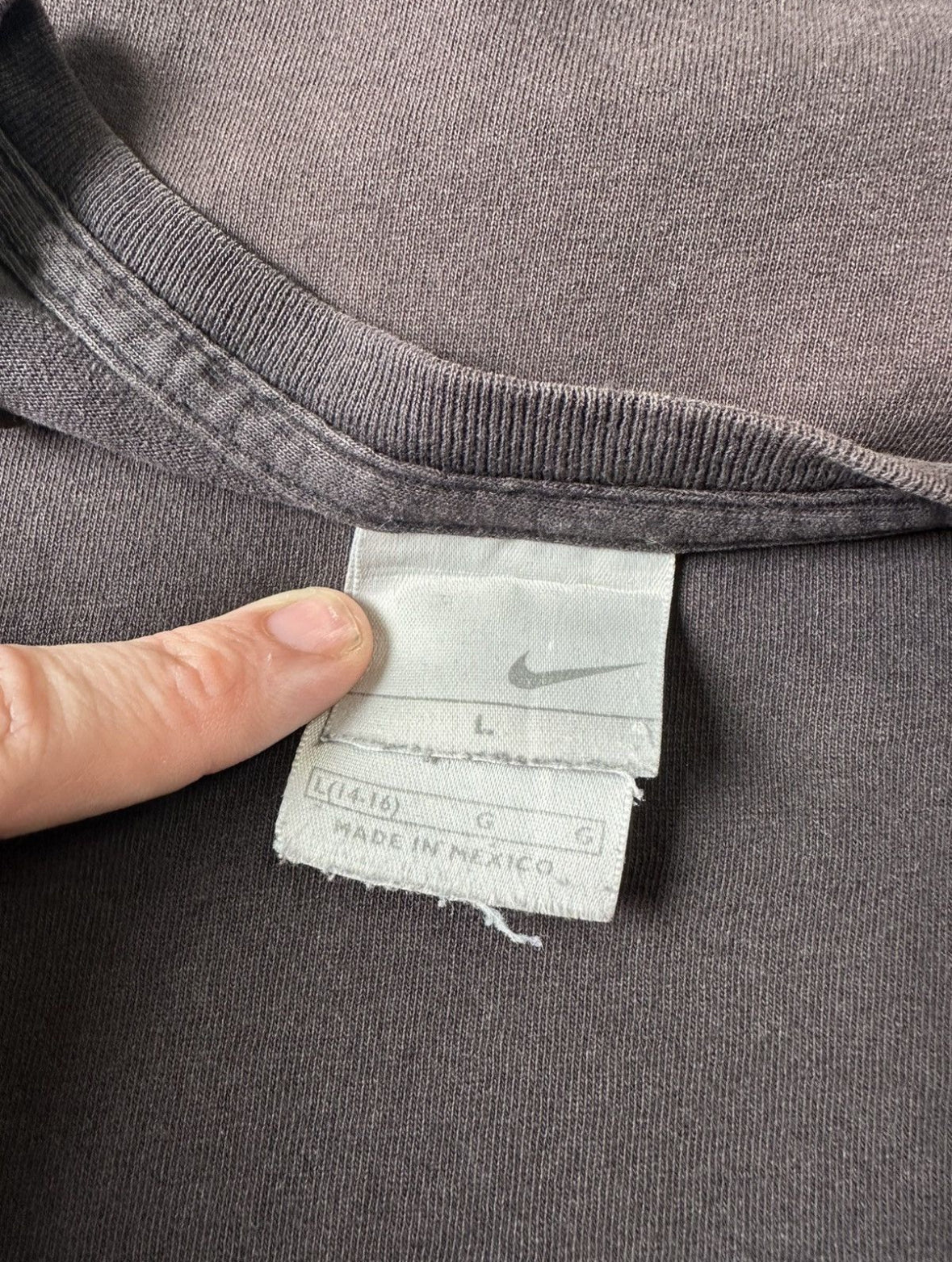 00s Nike Logo T-shirt - M