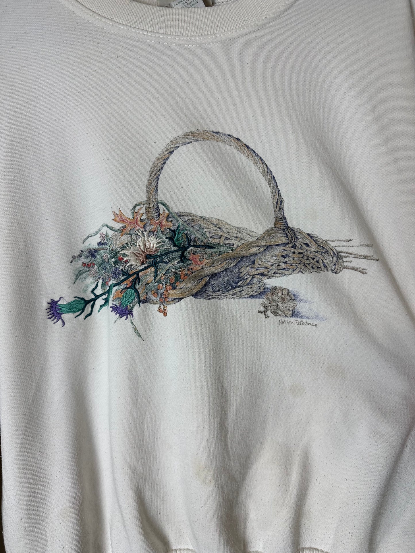 Vintage Northern Reflections Cornucopia Crewneck - L