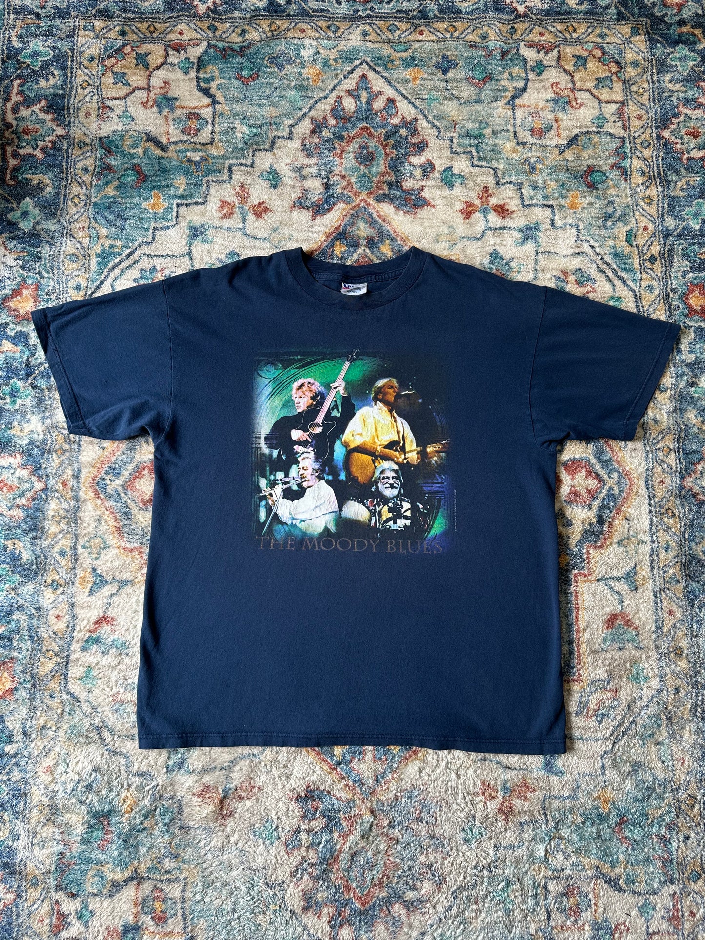 00s Moody Blues Hall Of Fame Band T-shirt - XL