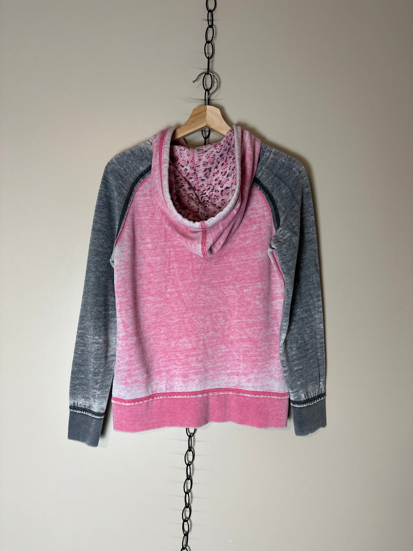 Harley Davidson Spellout Bedazzled Hoodie - XS