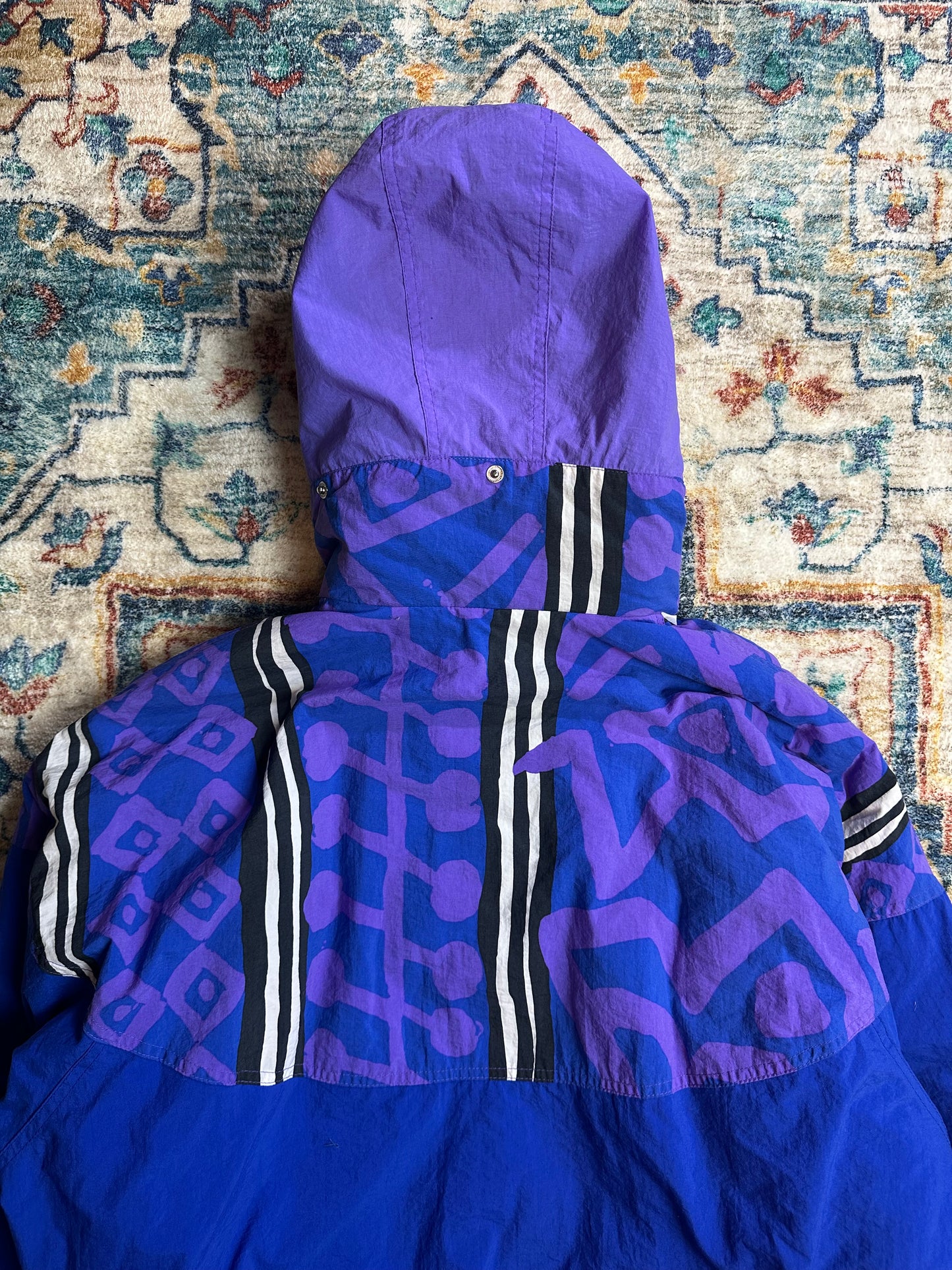 90s Ocean Pacific Abstract Zip-up Ski Jacket - L
