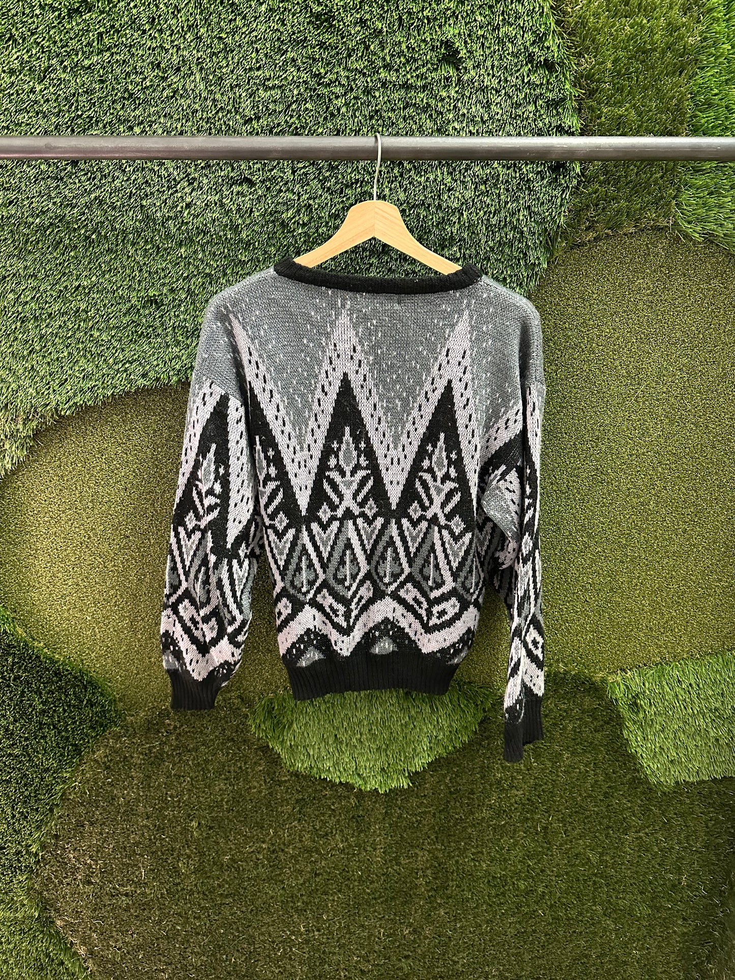 Vintage Ecco L’Italia Abstract Sweater - M