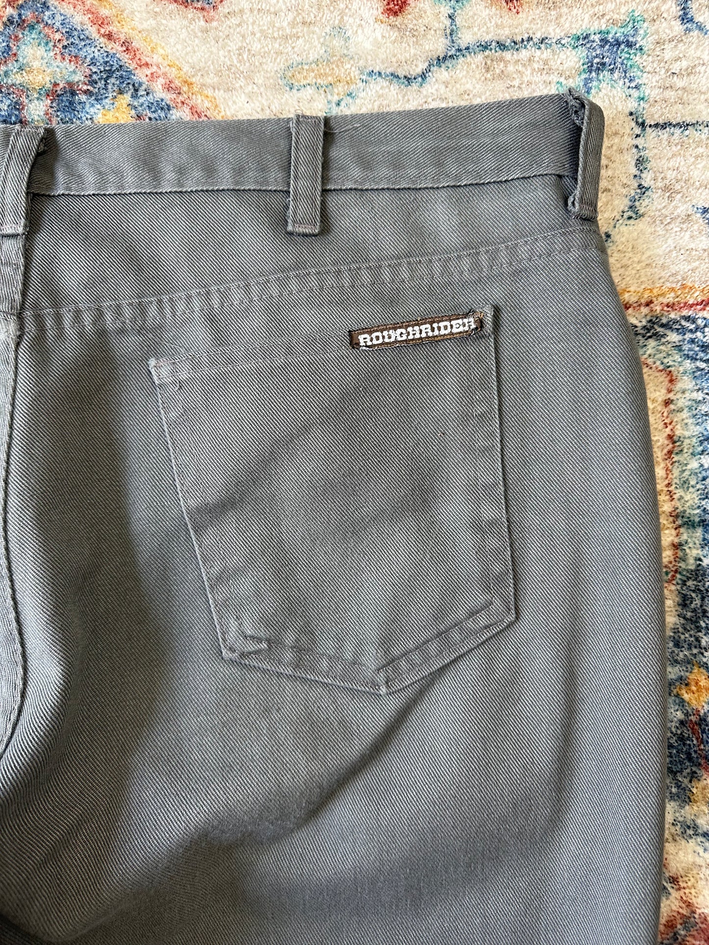 80s Roughrider Western Workwear Pants - 38