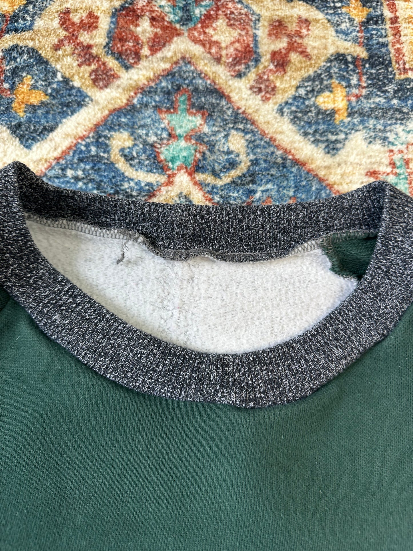 90s Split Colour Crewneck - XL